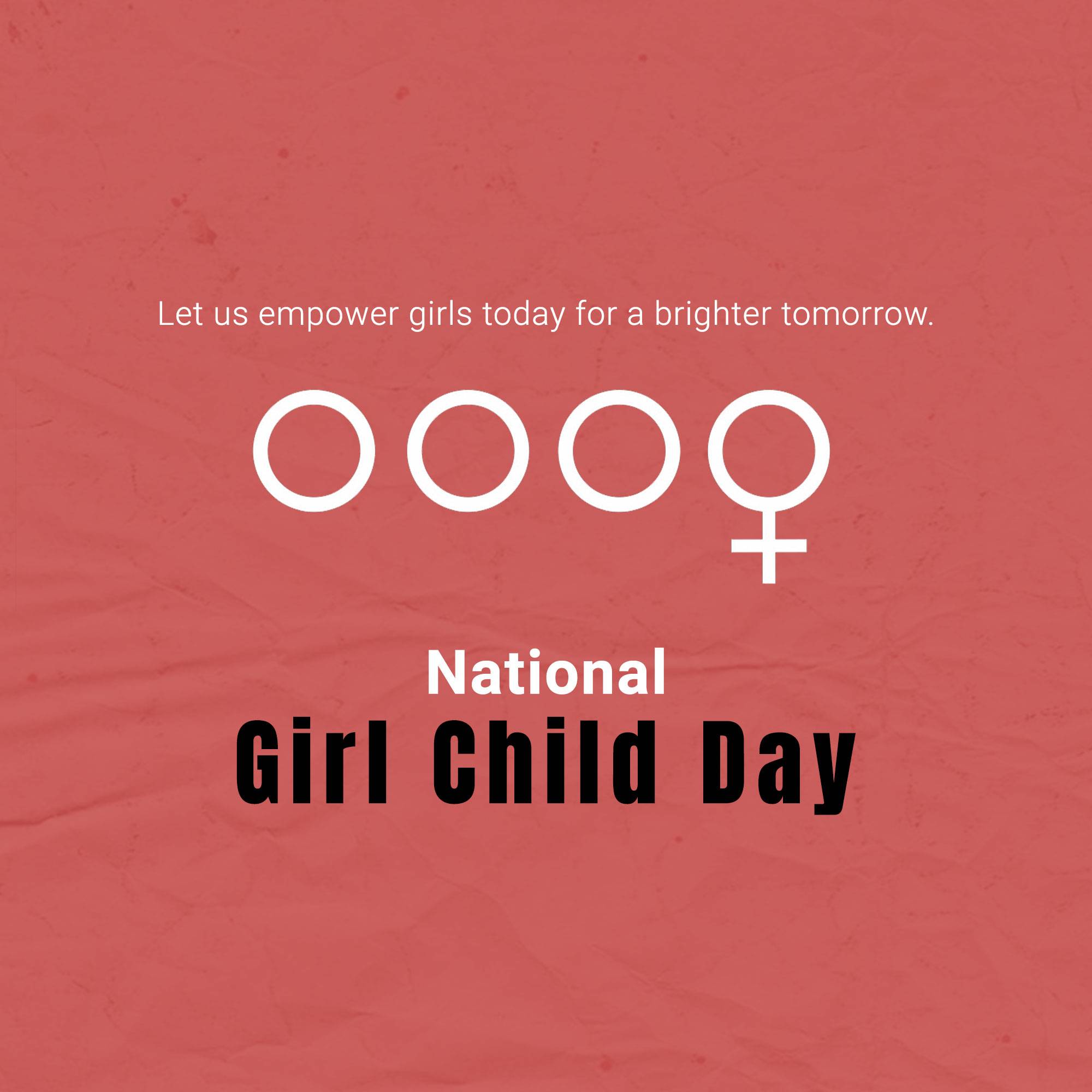 National Girl Child Day