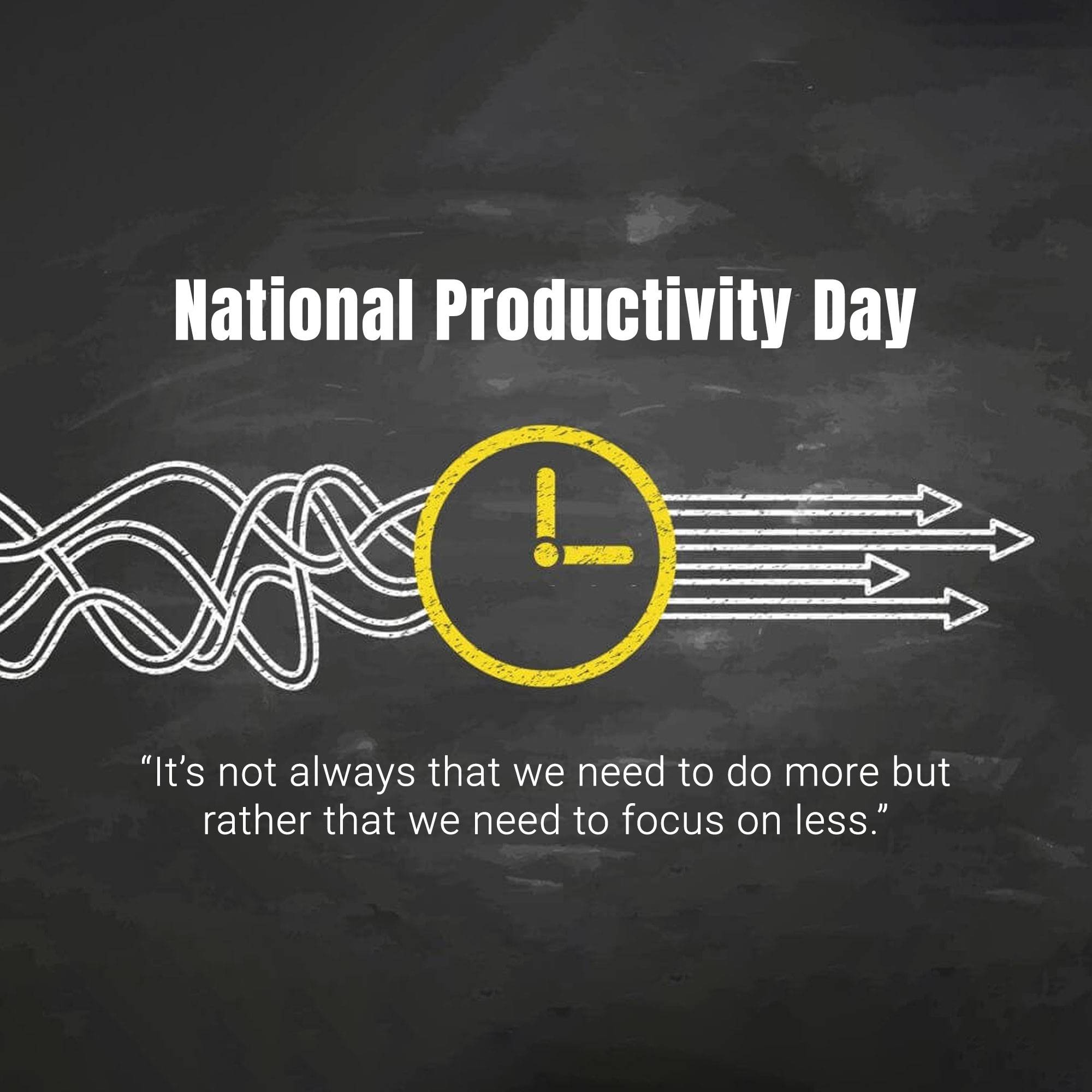 National Productivity Day