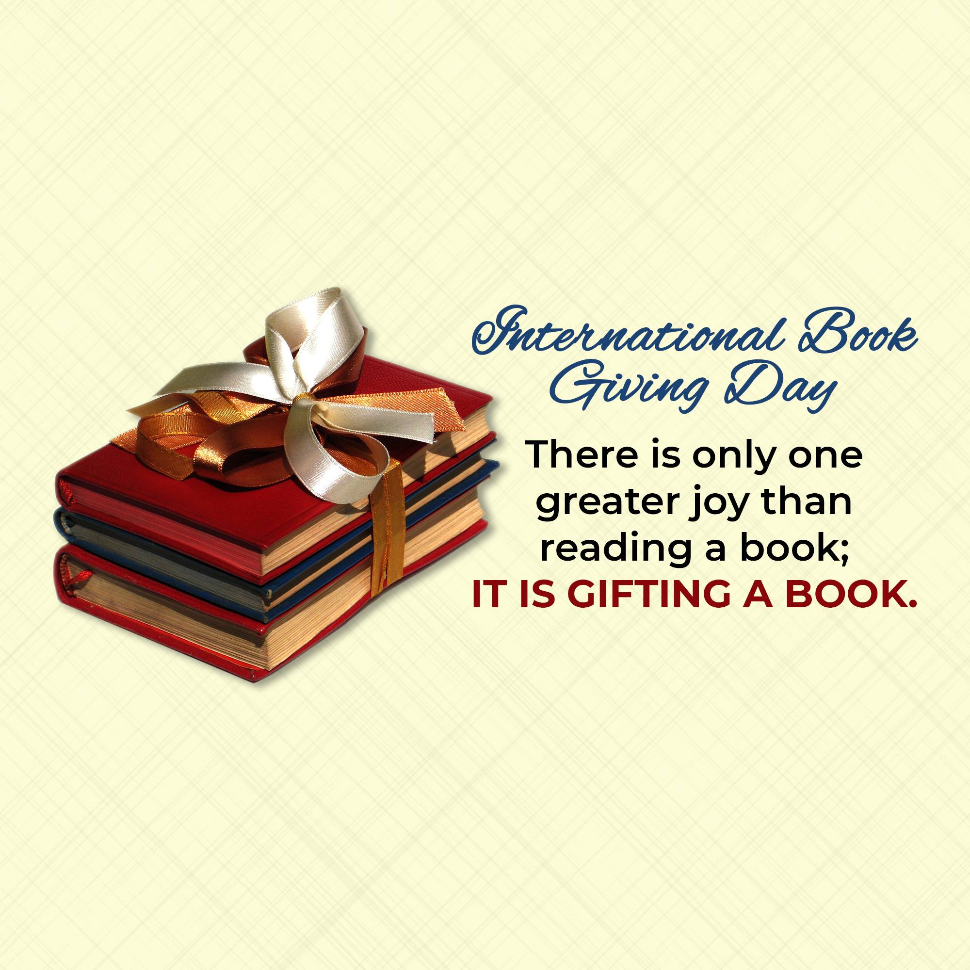 International Book Giving Day
