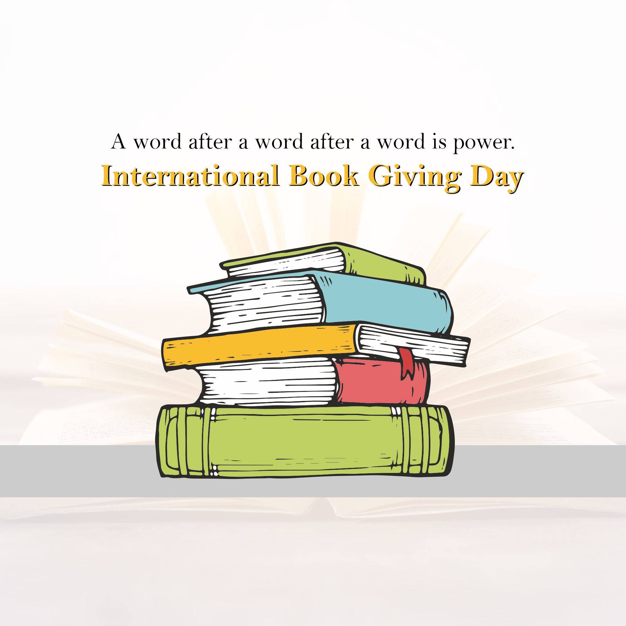 International Book Giving Day