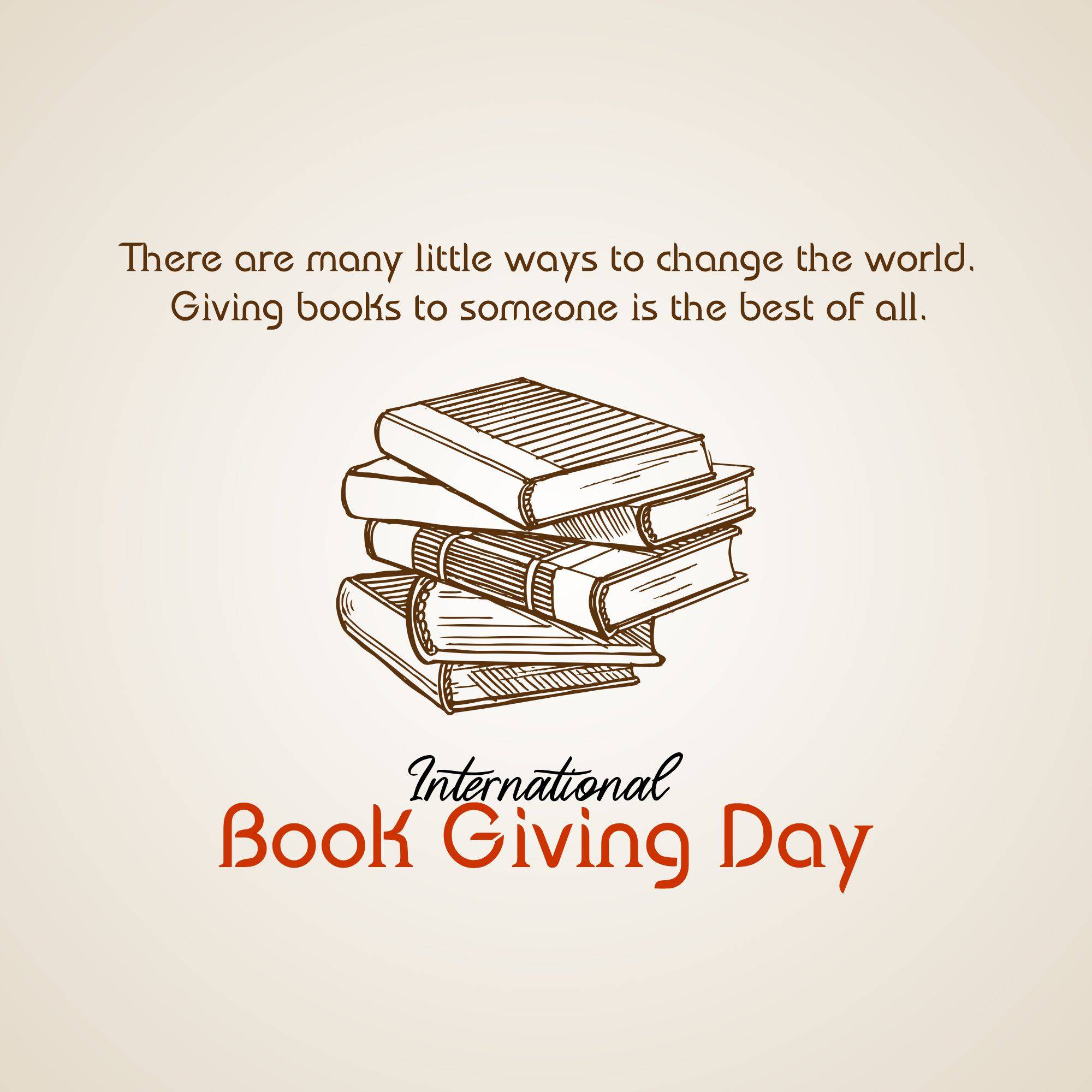 International Book Giving Day