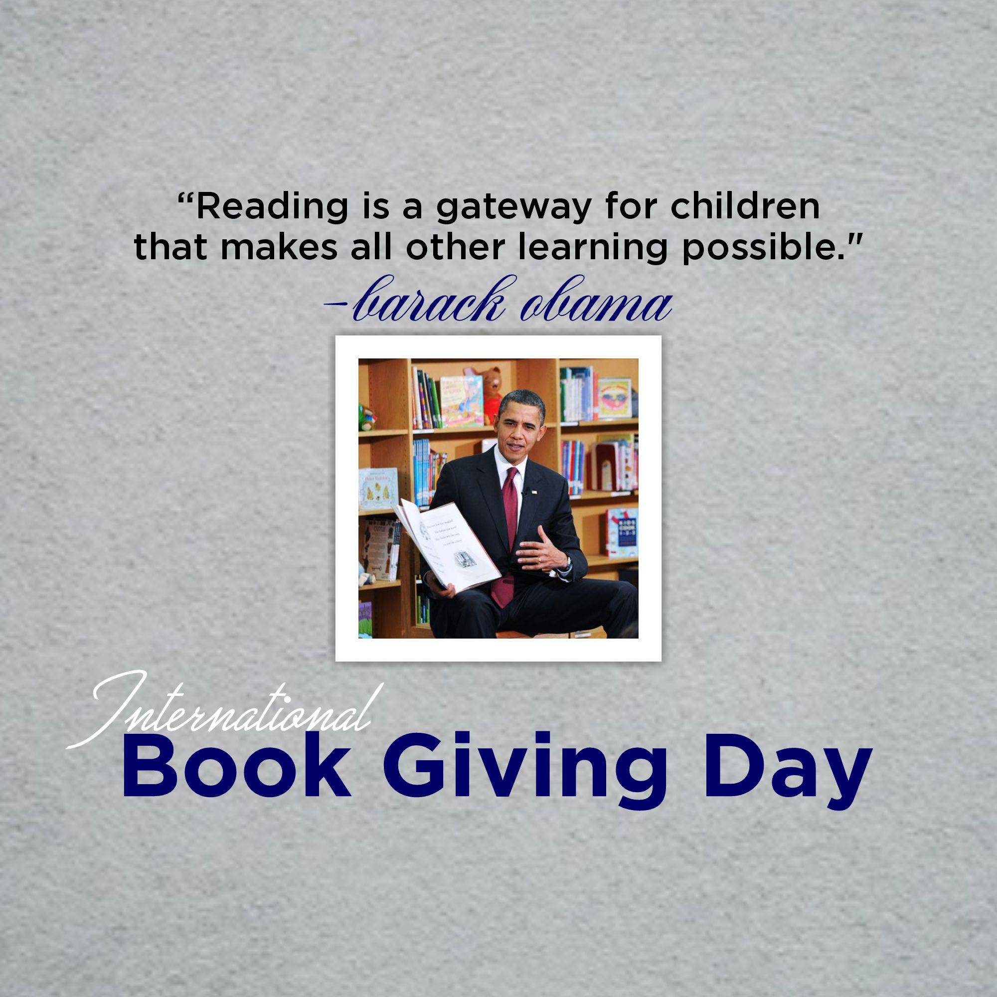 International Book Giving Day