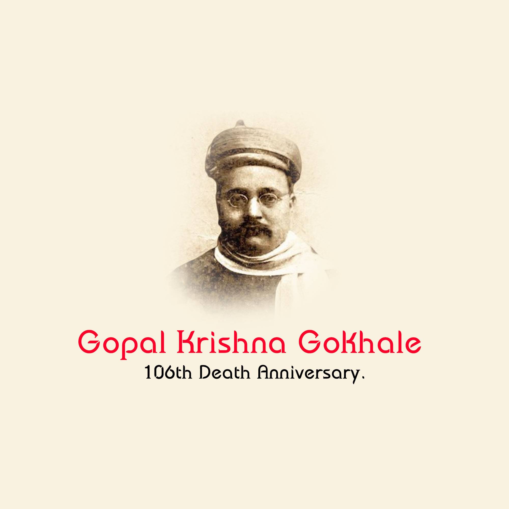Gopal Krishna Gokhale Punyatithi