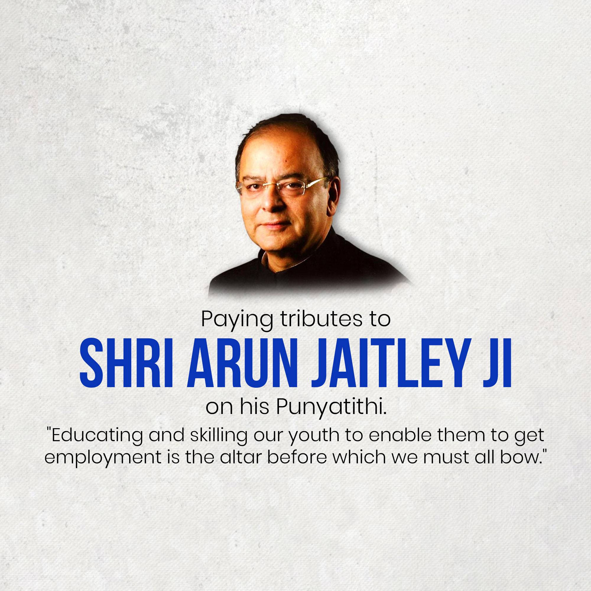 Arun Jaitley Punyatithi