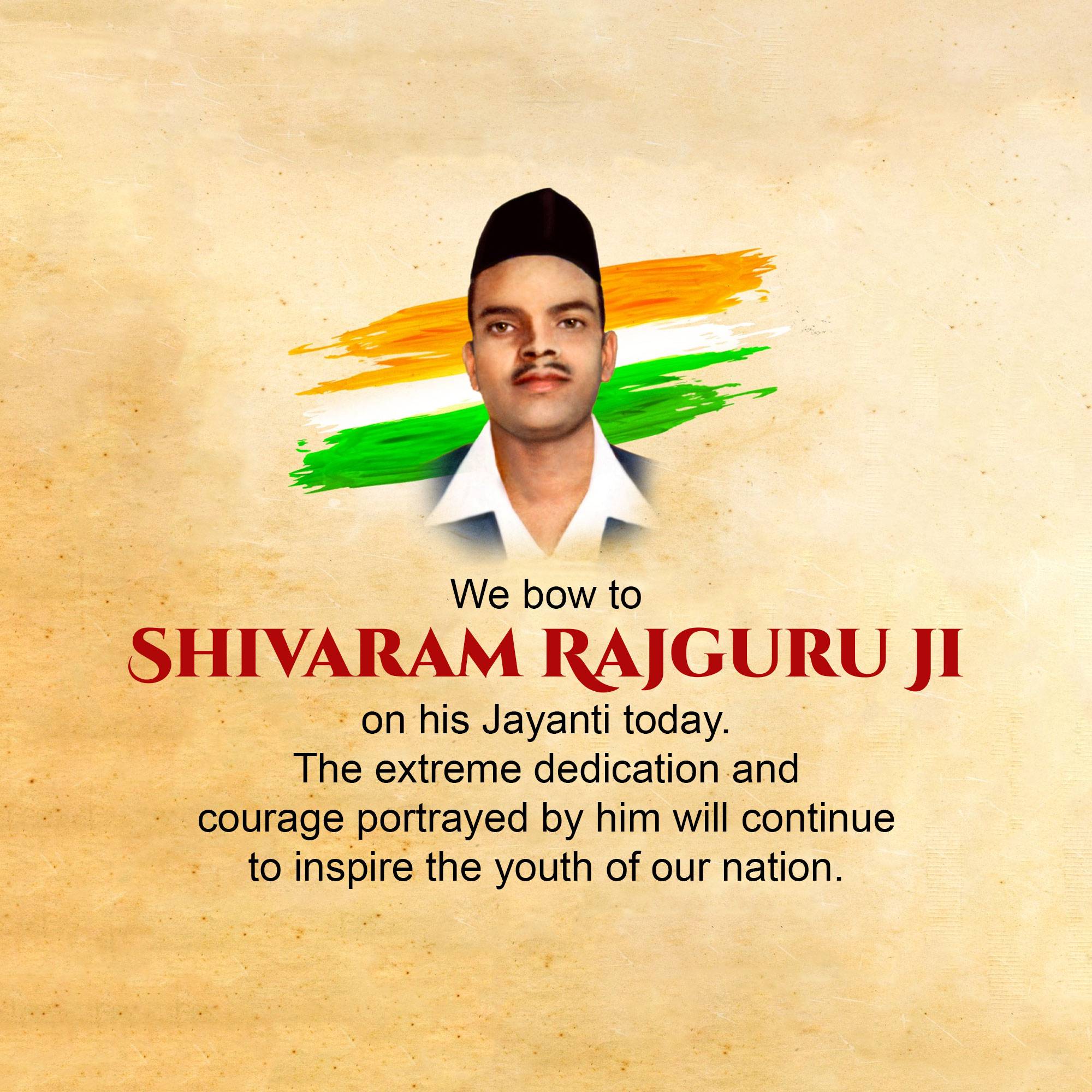 Shivaram Rajguru Jayanti