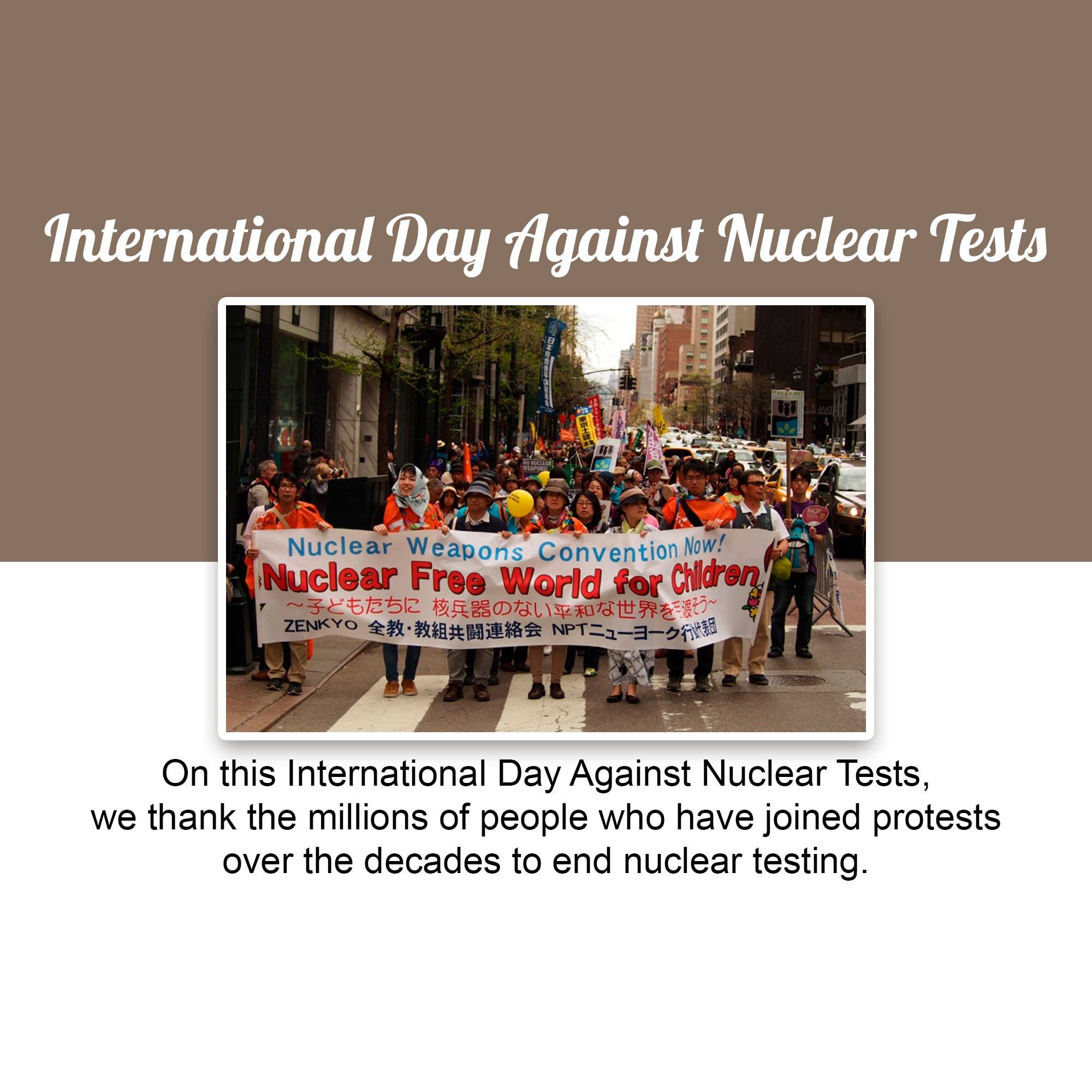 International Day Against Nuclear Tests
