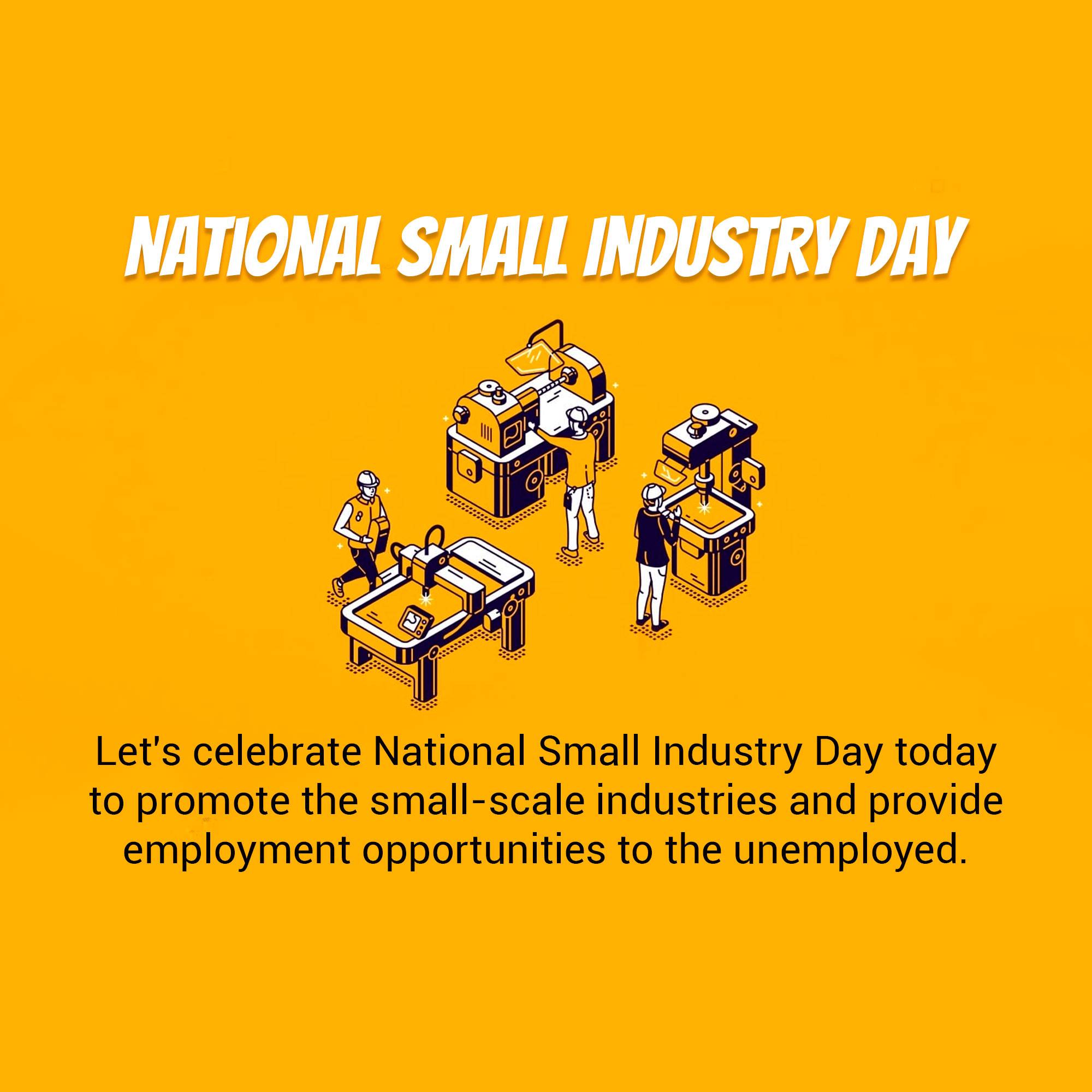 National Small Industry Day