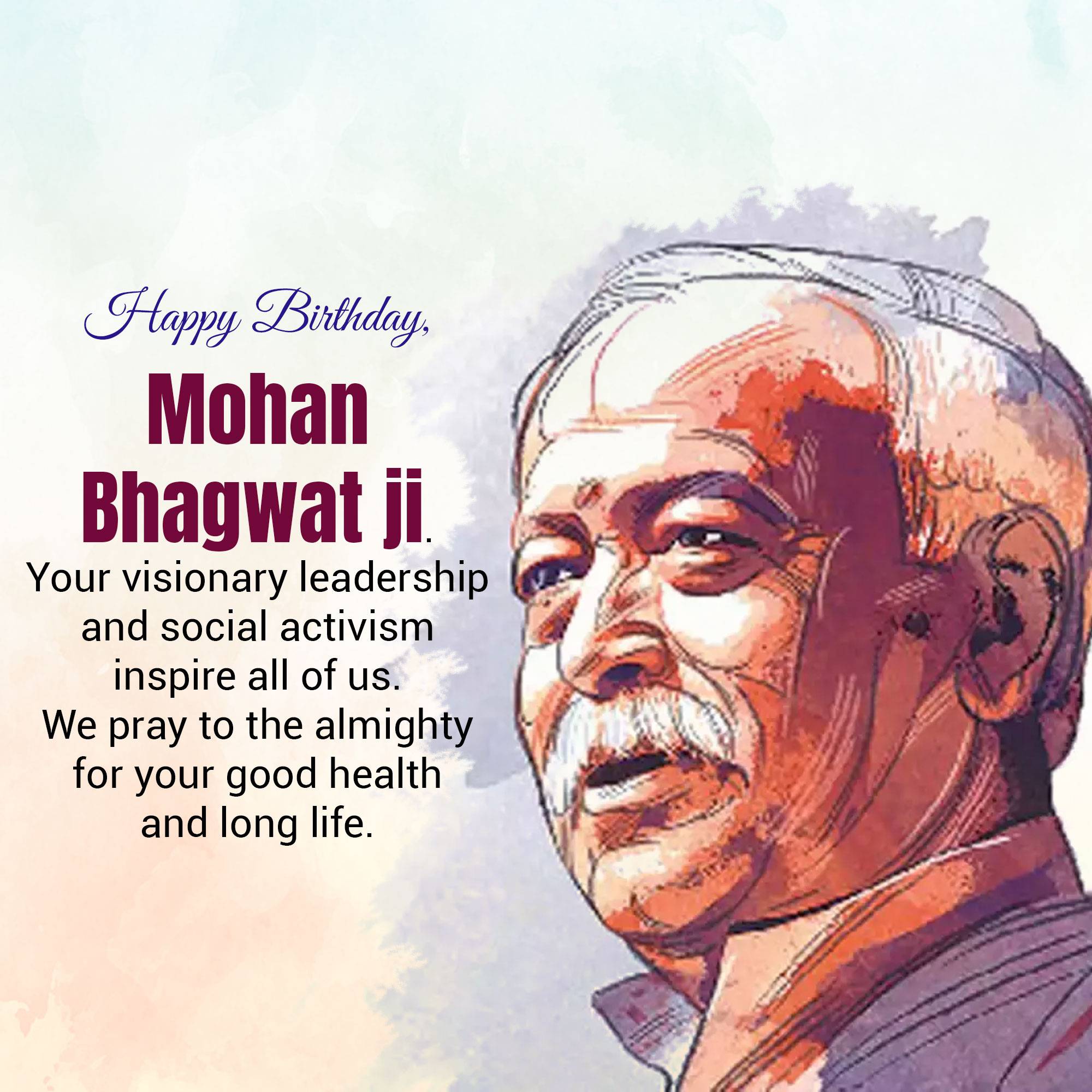 Mohan Bhagwat Birthday