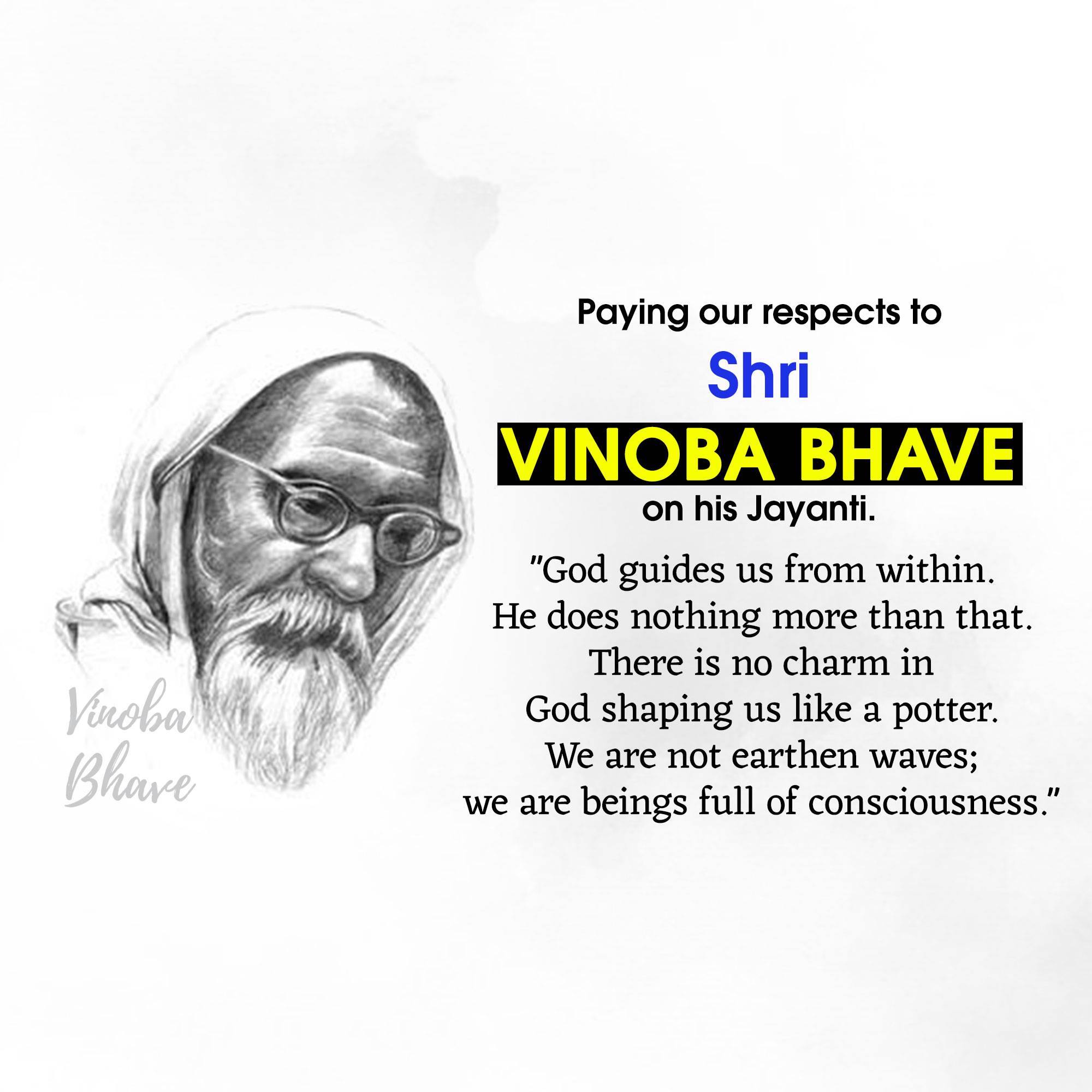 Vinoba Bhave Jayanti