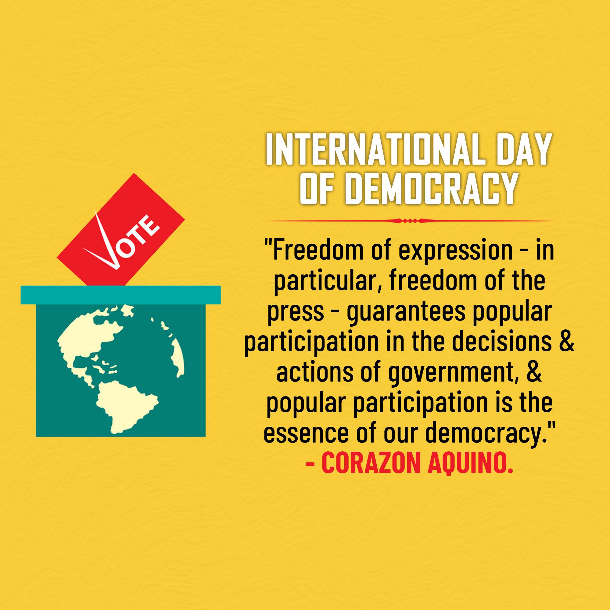 International Day of Democracy