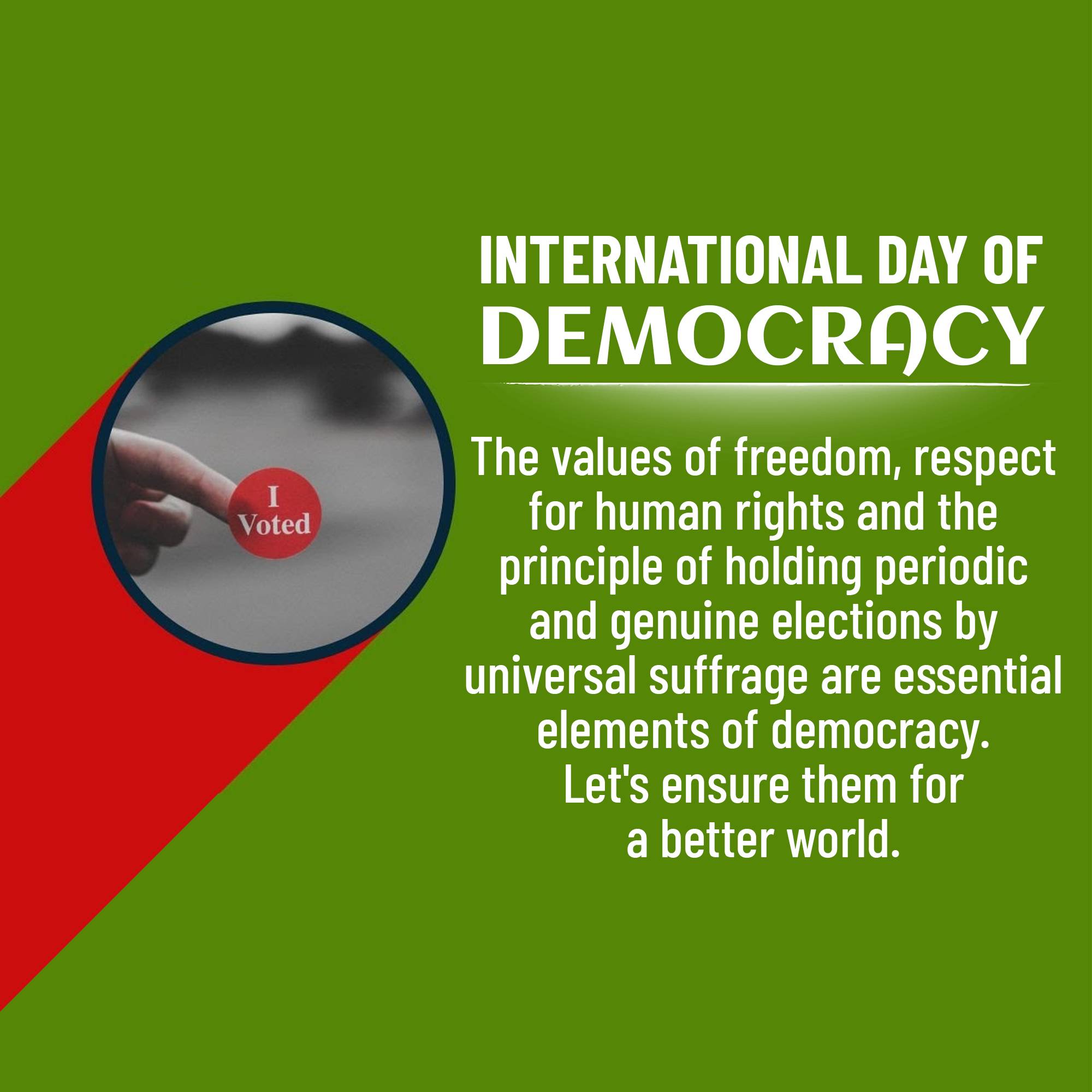 International Day of Democracy