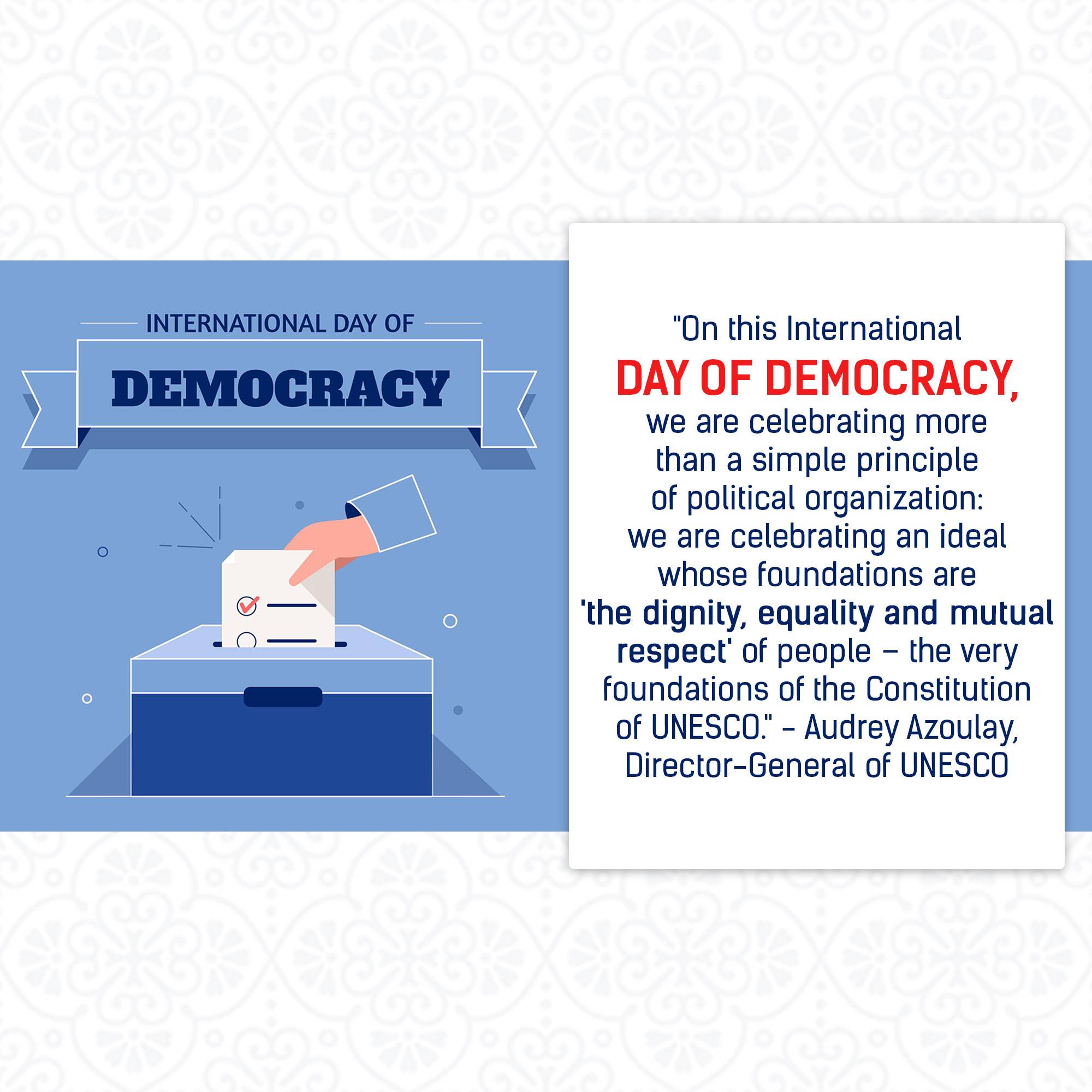 International Day of Democracy