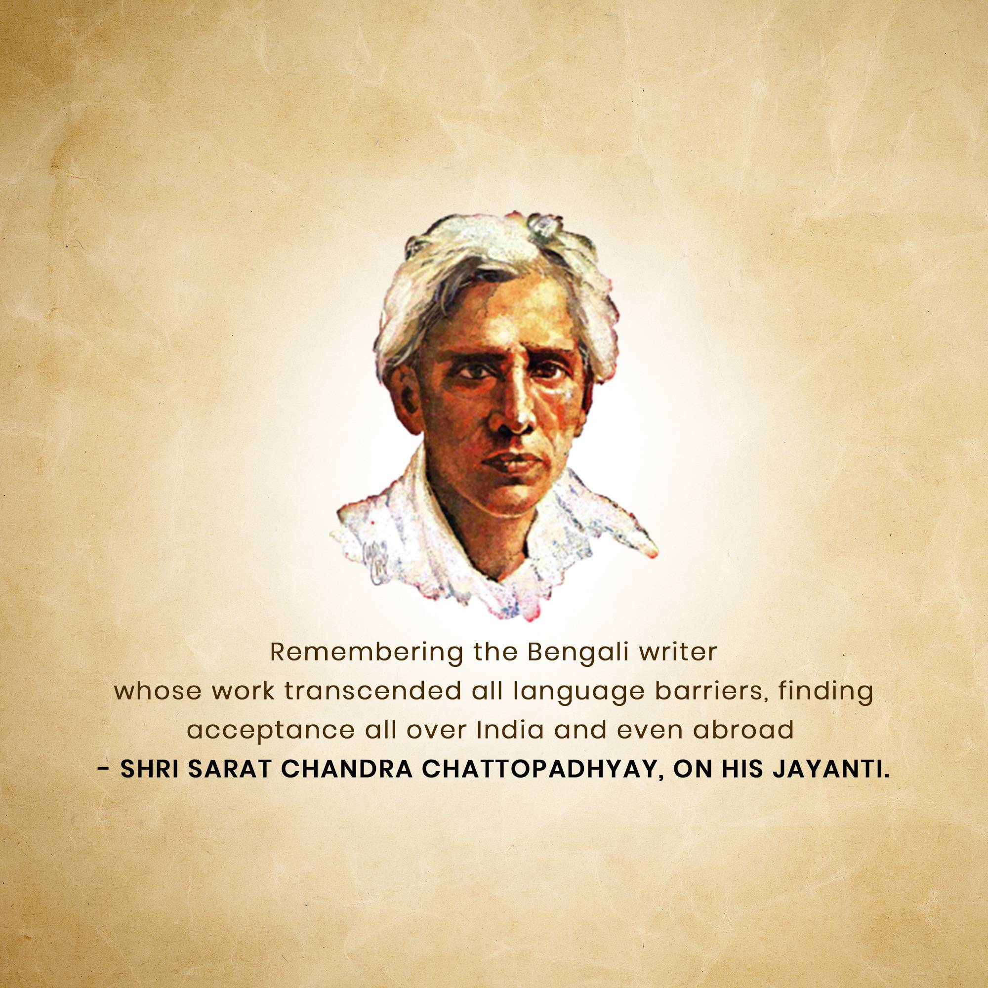 Sarat Chandra Chattopadhyay Jayanti