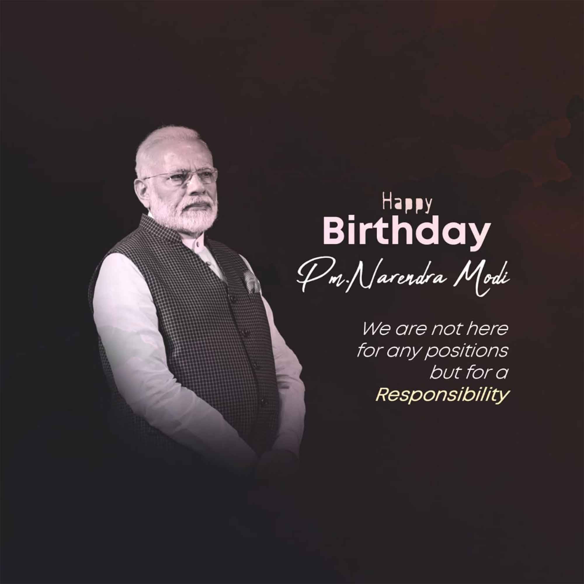 Narendra Modi Birthday