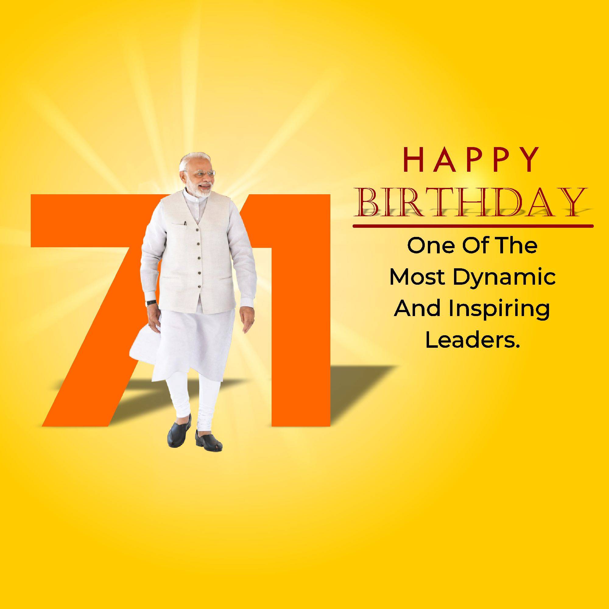 Narendra Modi Birthday