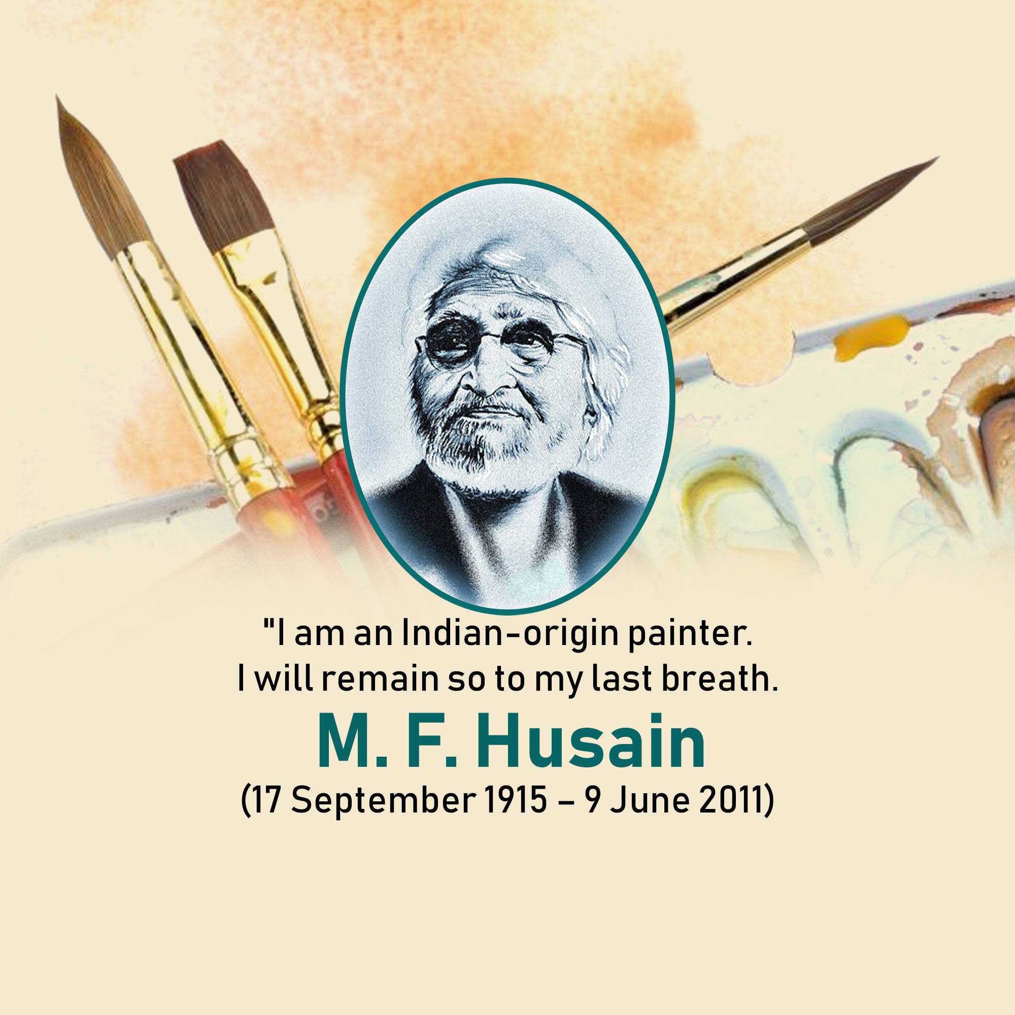 M. F. Husain Jayanti