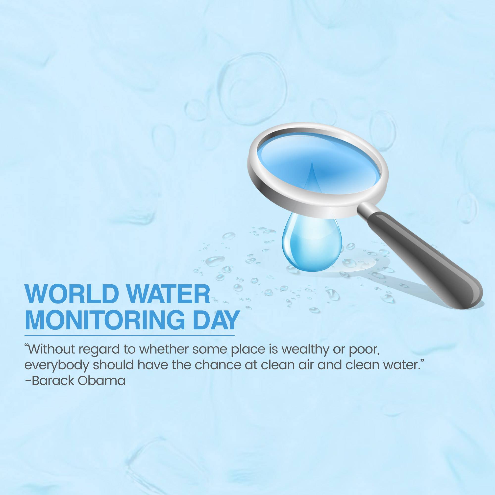 World Water Monitoring Day