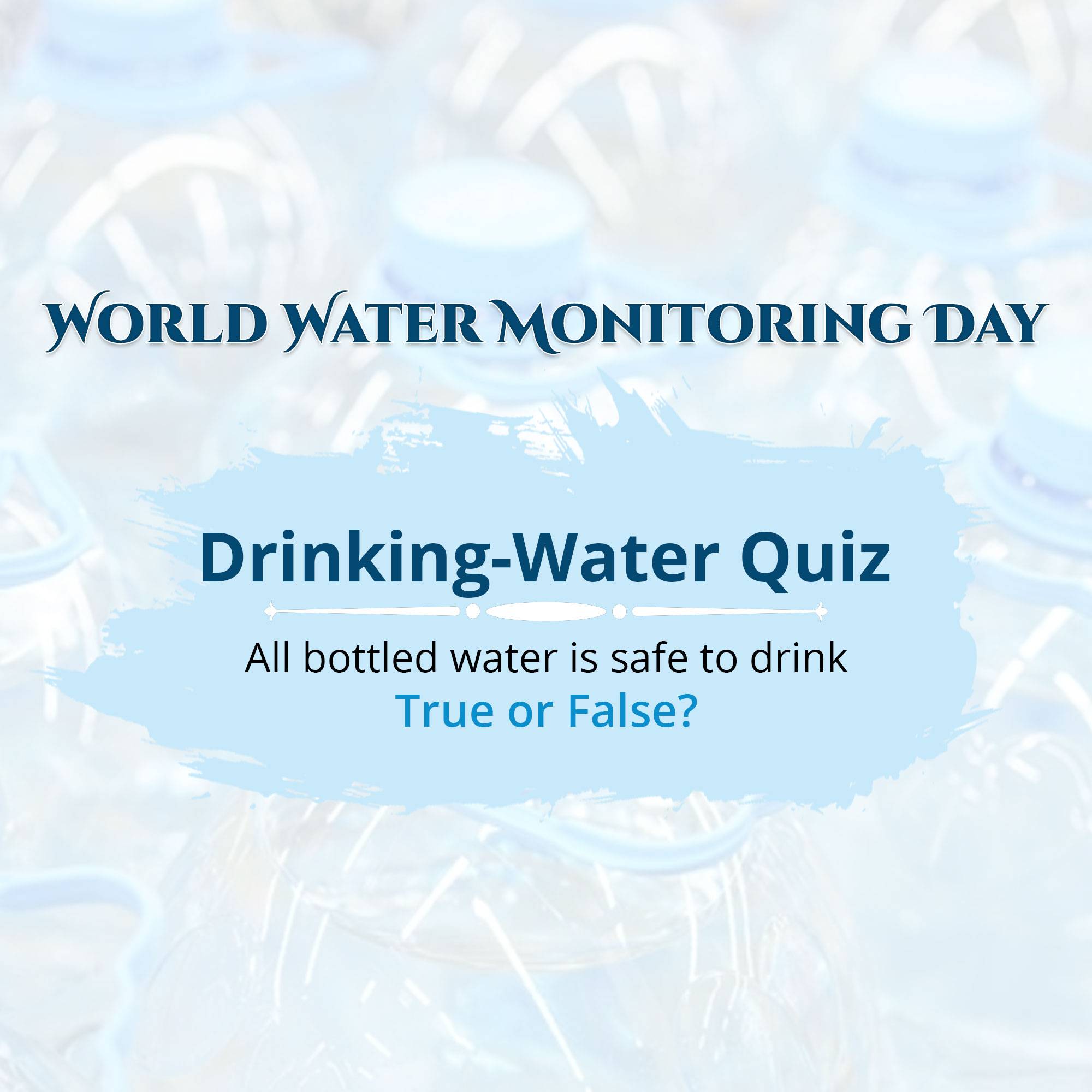 World Water Monitoring Day