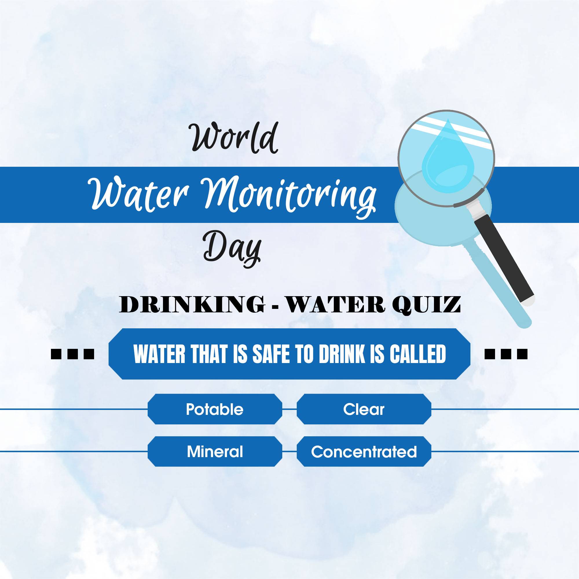 World Water Monitoring Day