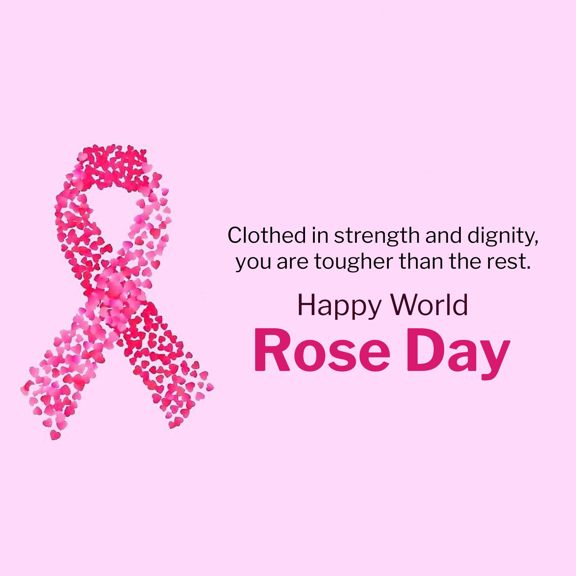 Rose day welfare of cancer patients
