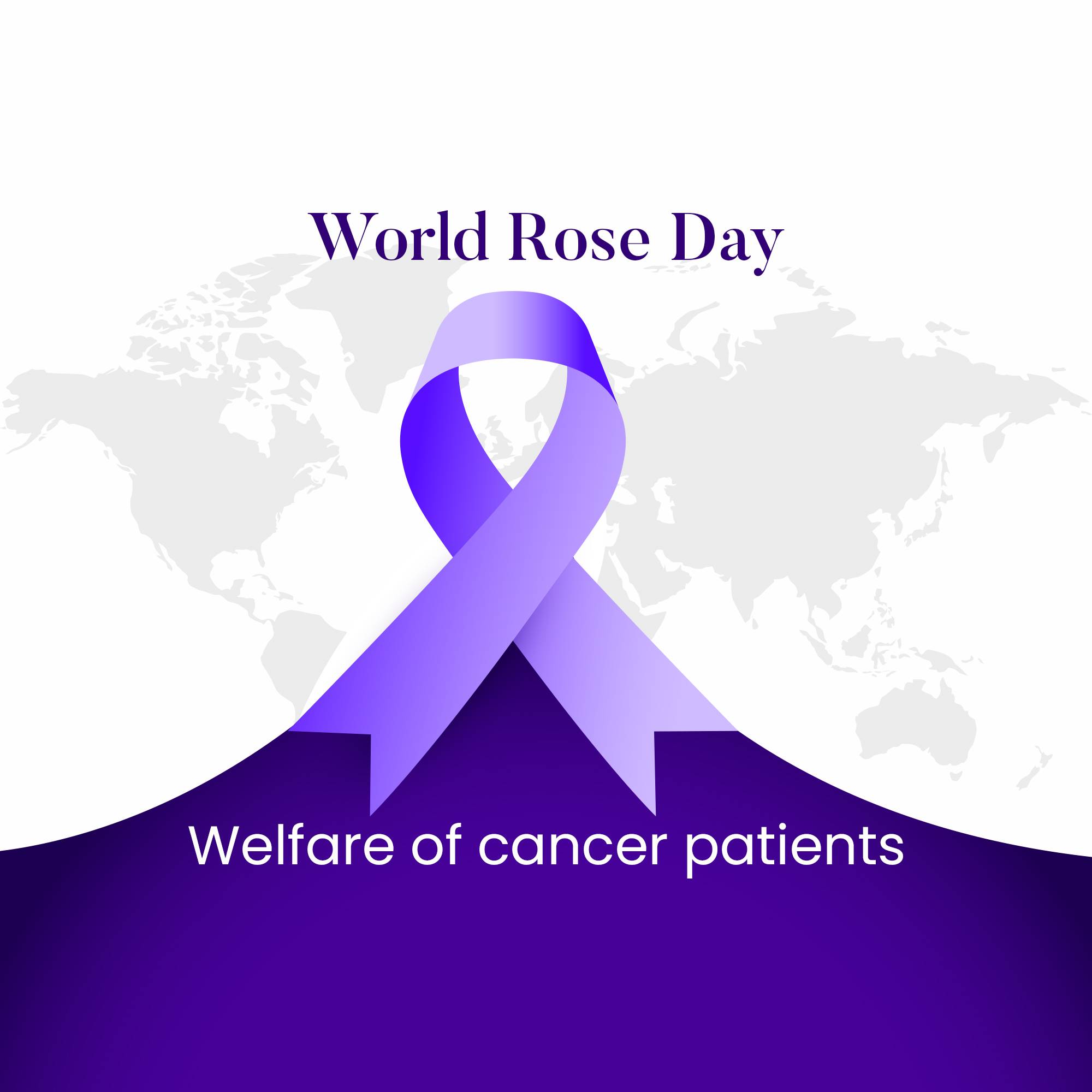 Rose day welfare of cancer patients