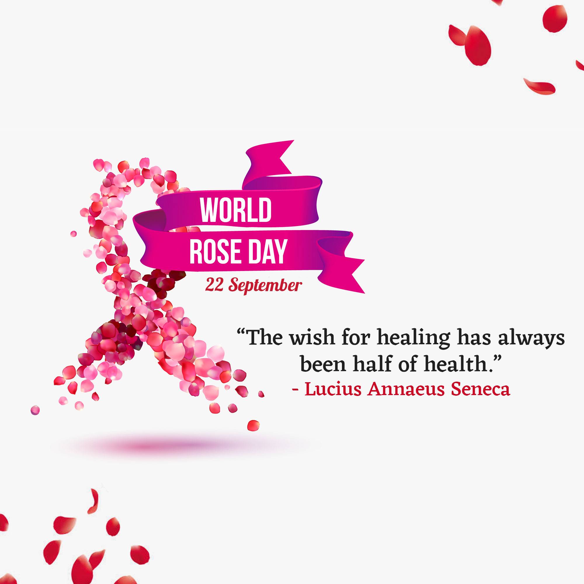 Rose day welfare of cancer patients