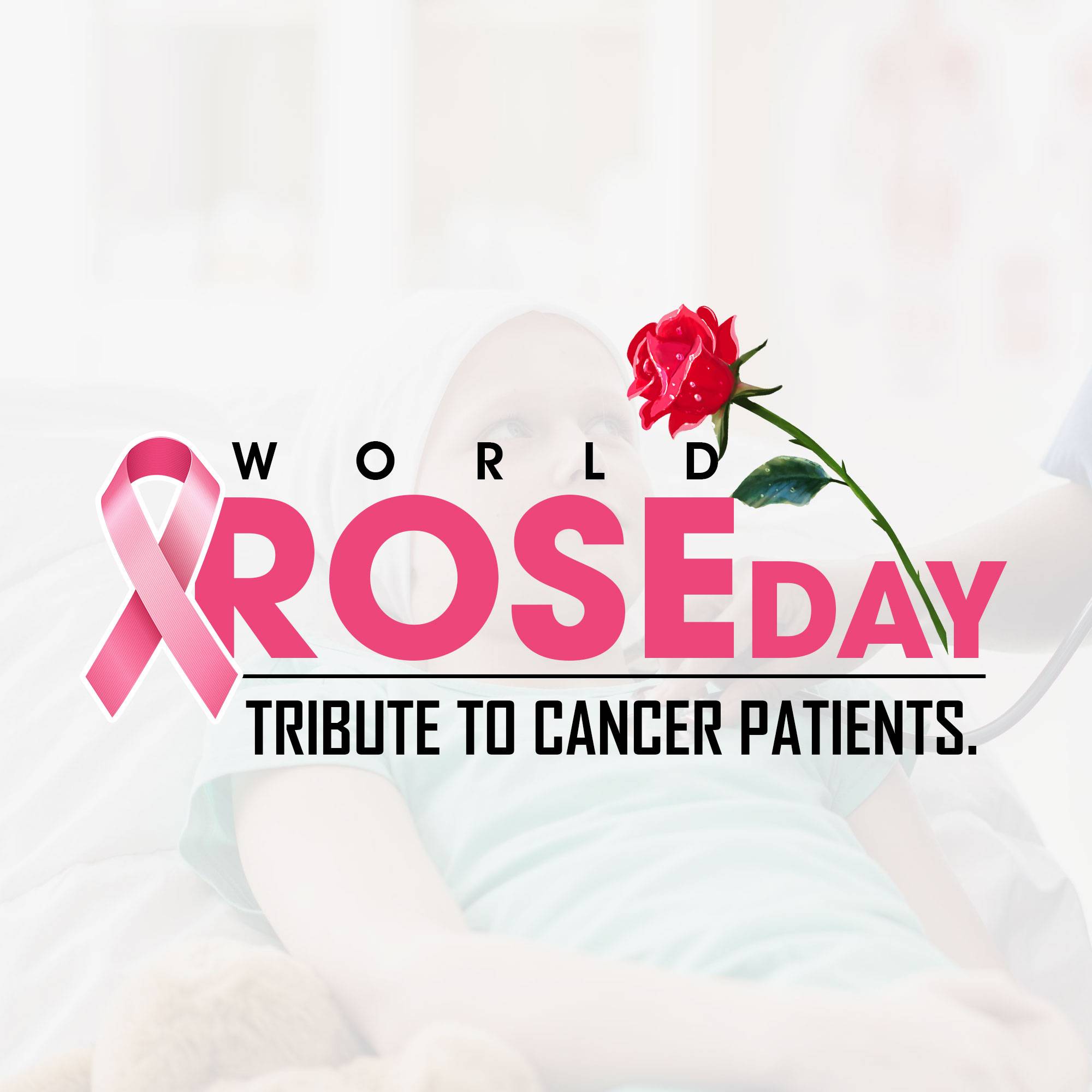 Rose day welfare of cancer patients