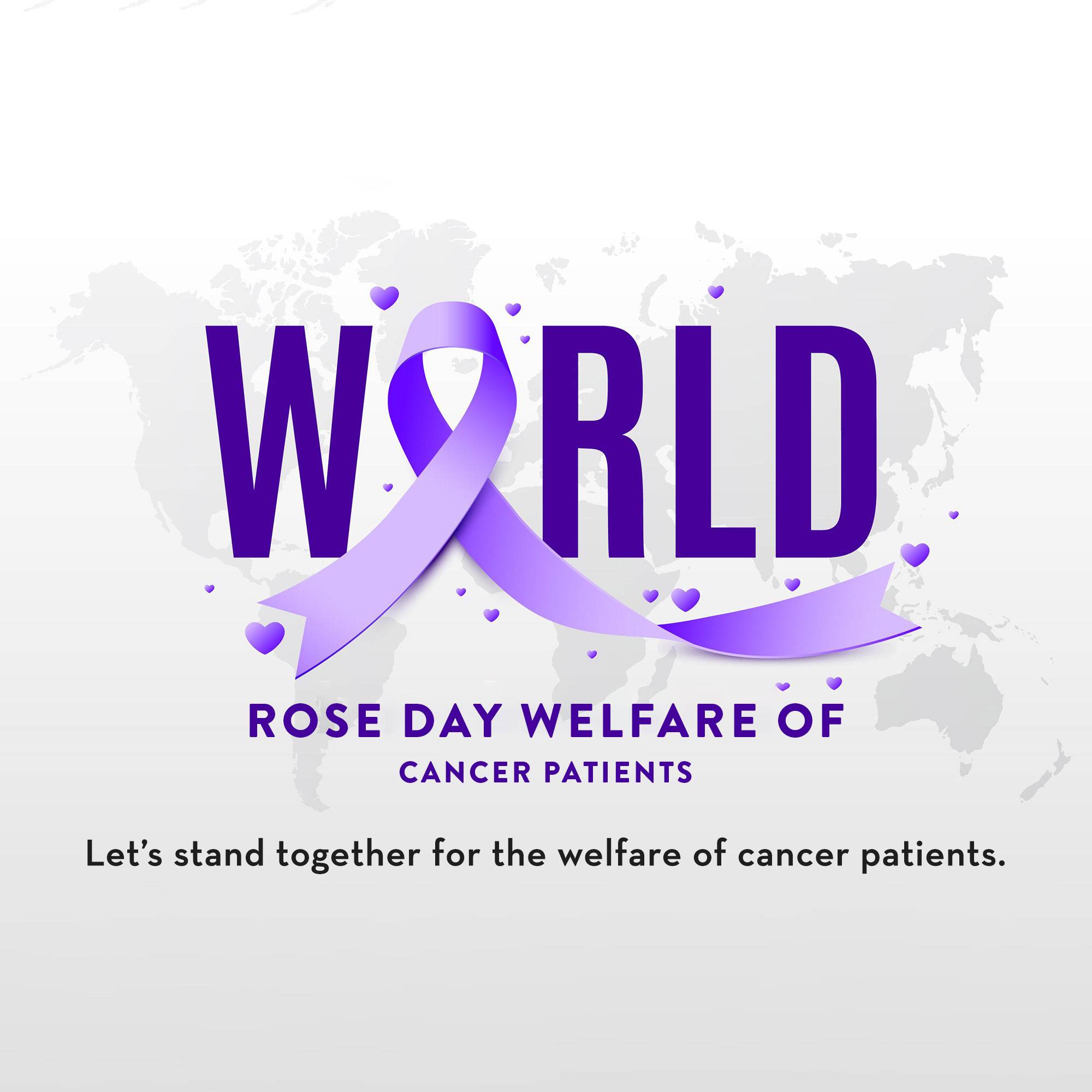 Rose day welfare of cancer patients