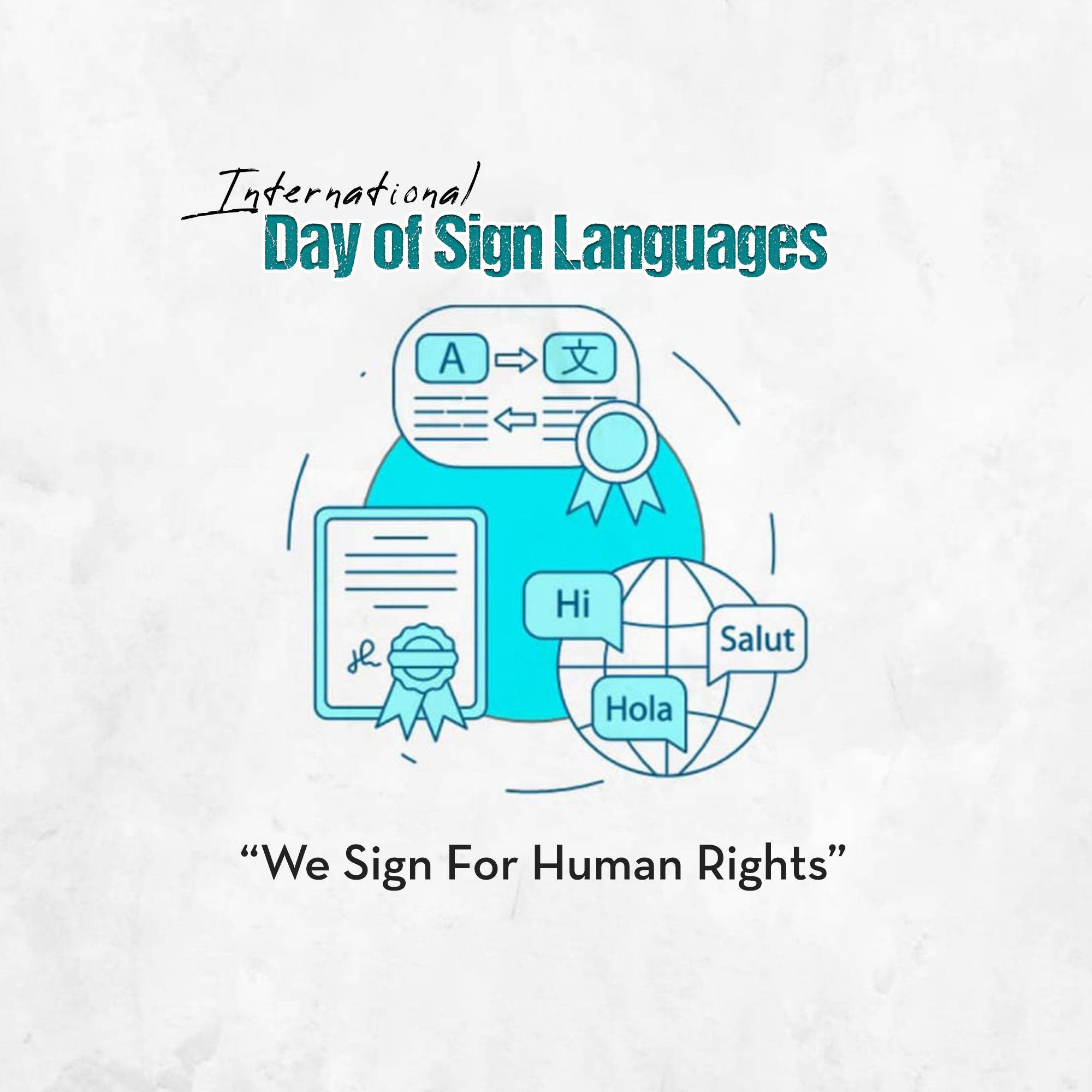 International Day of Sign Languages