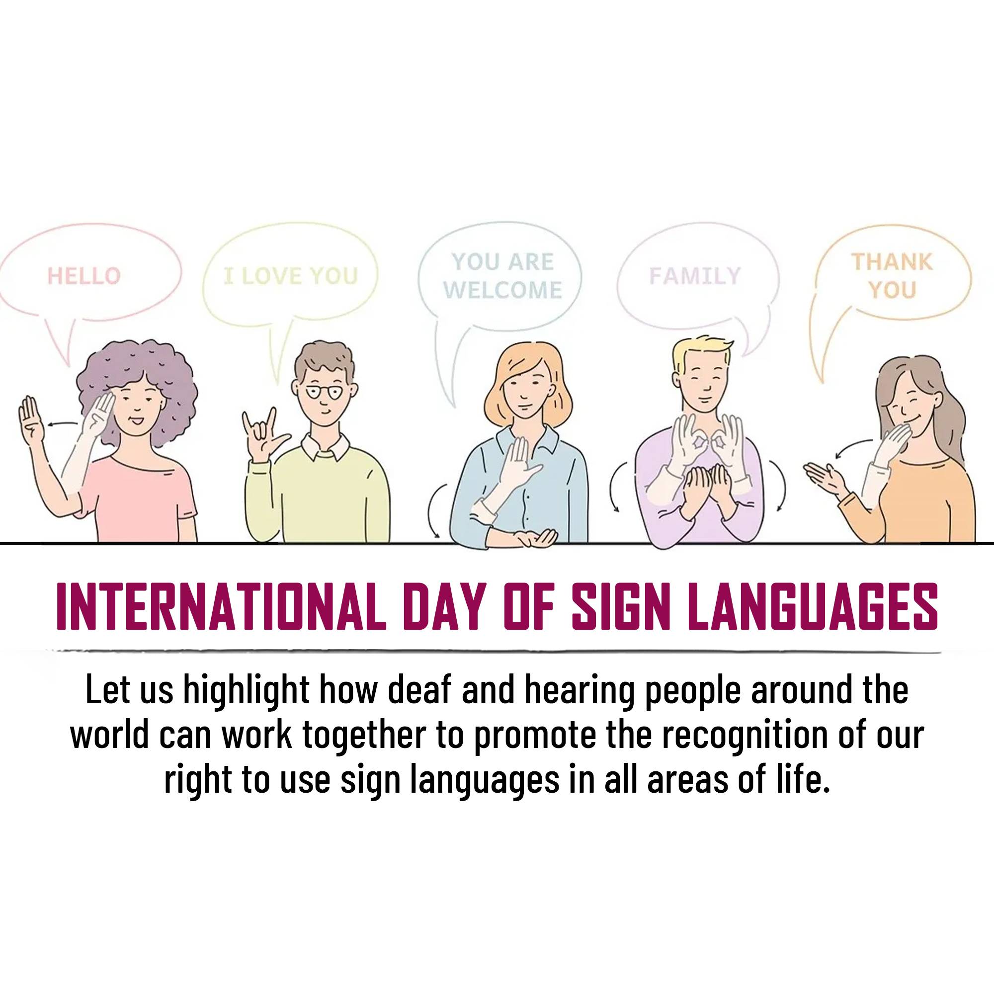 International Day of Sign Languages