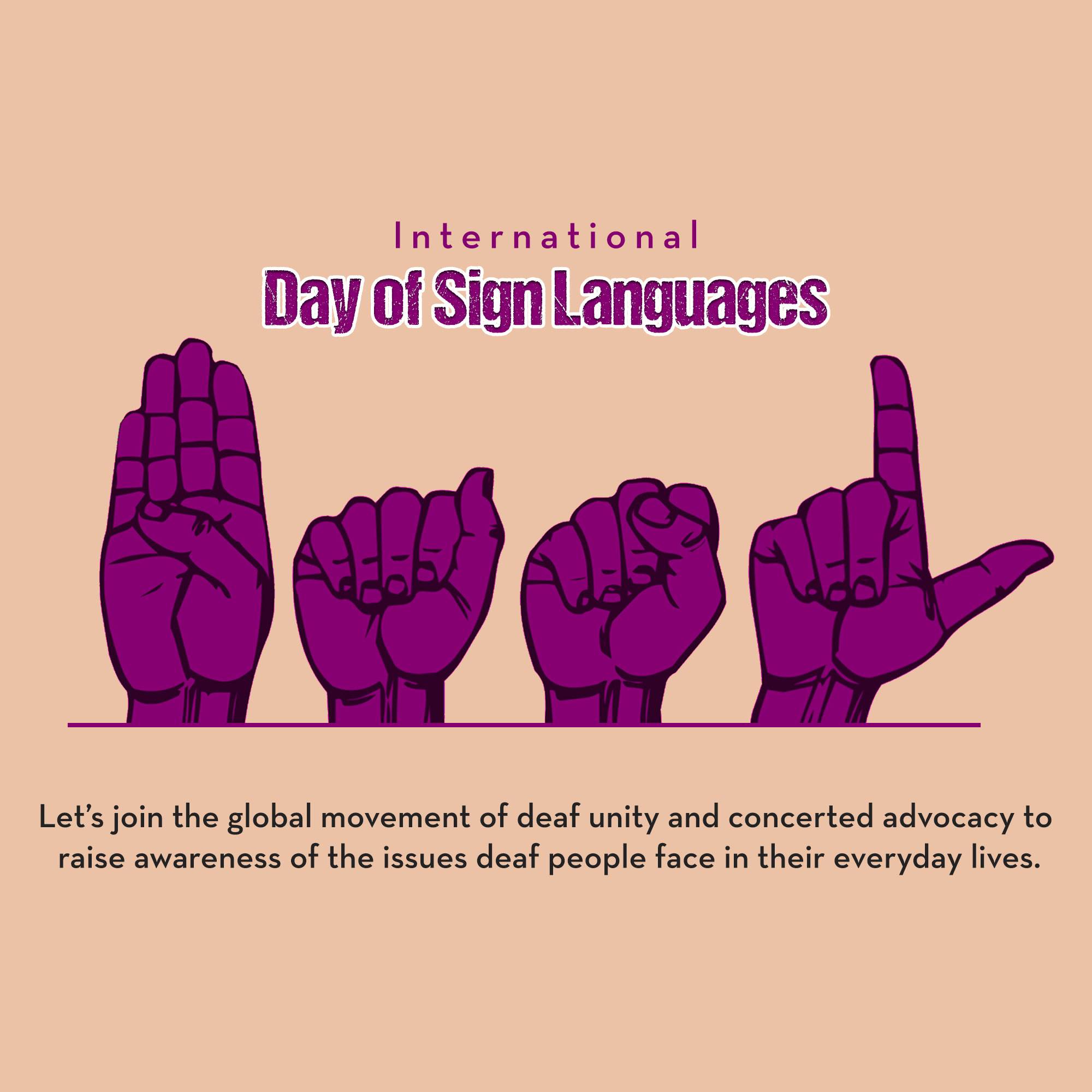 International Day of Sign Languages
