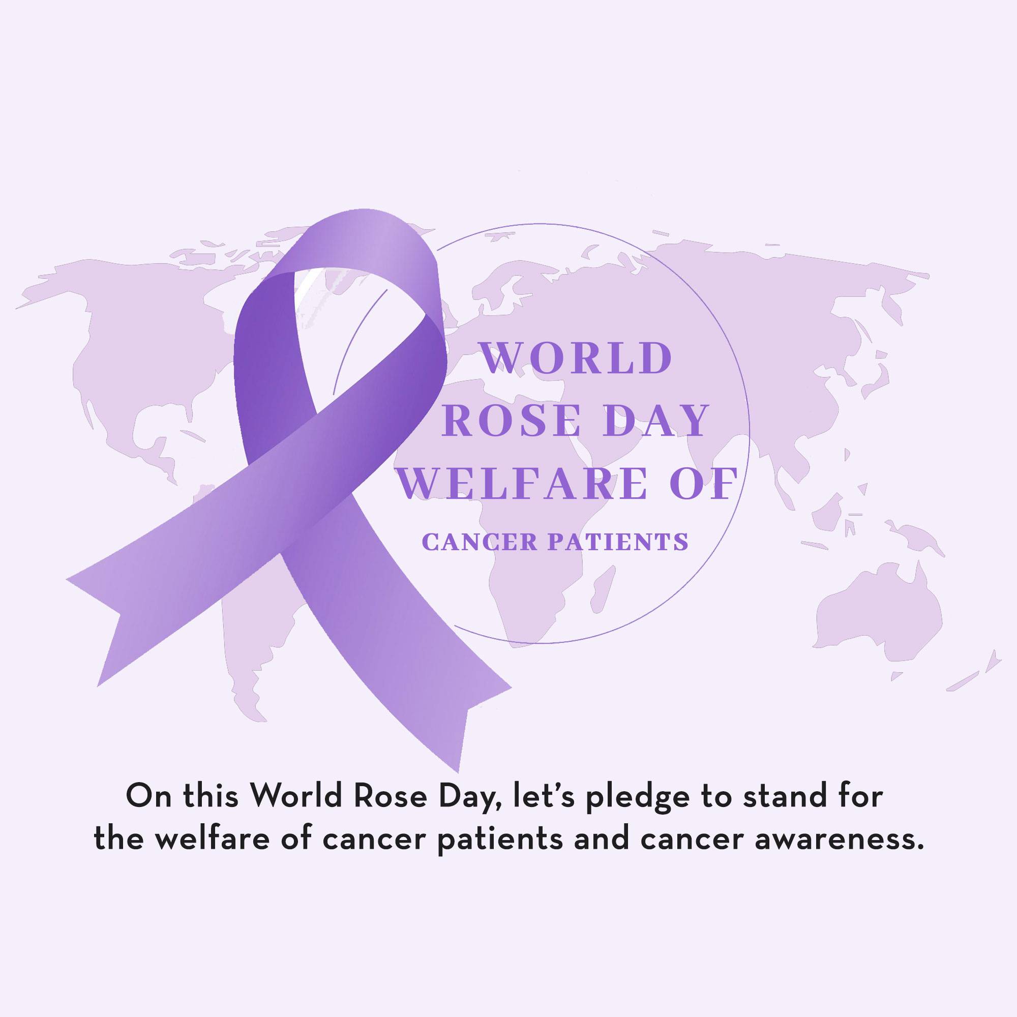 Rose day welfare of cancer patients