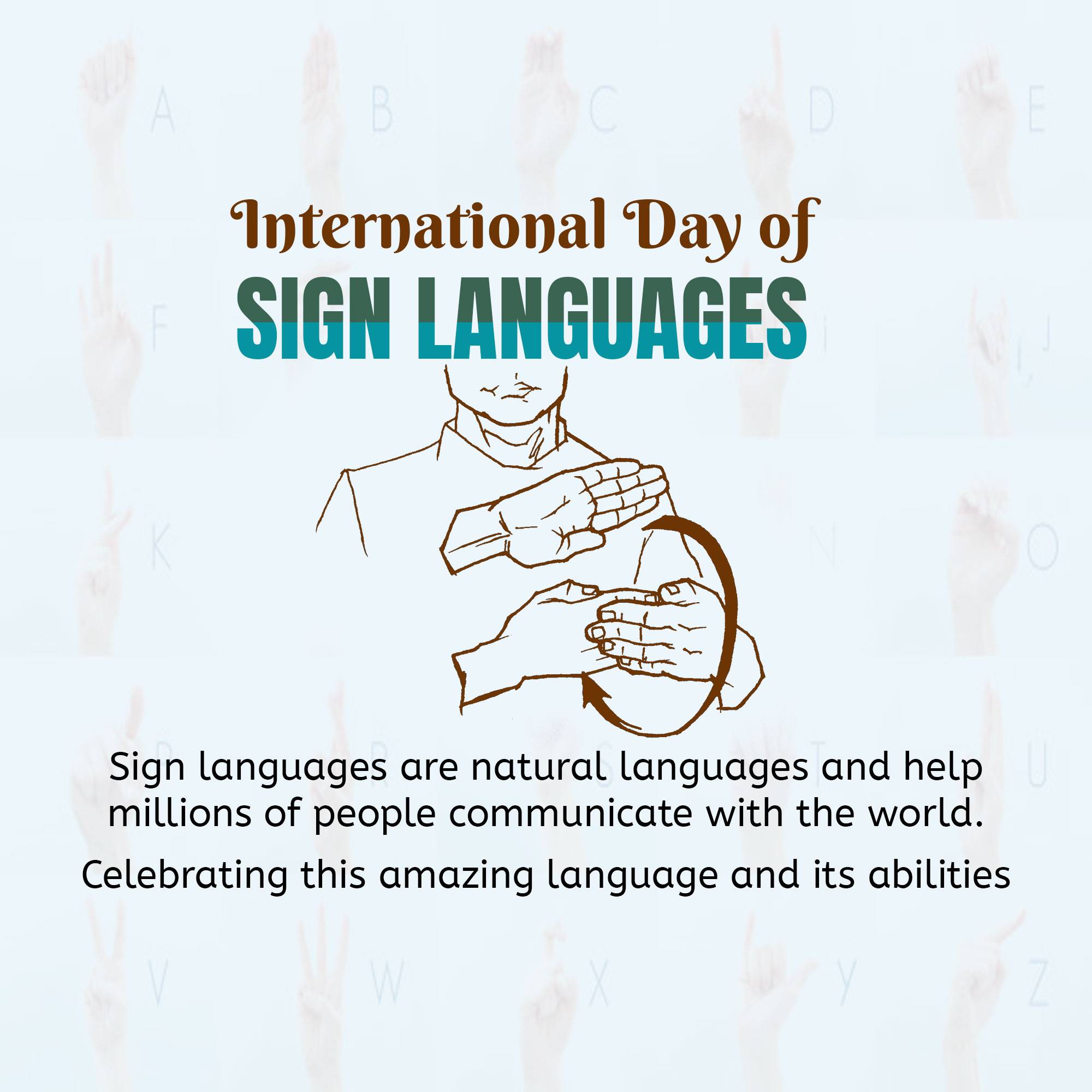 International Day of Sign Languages