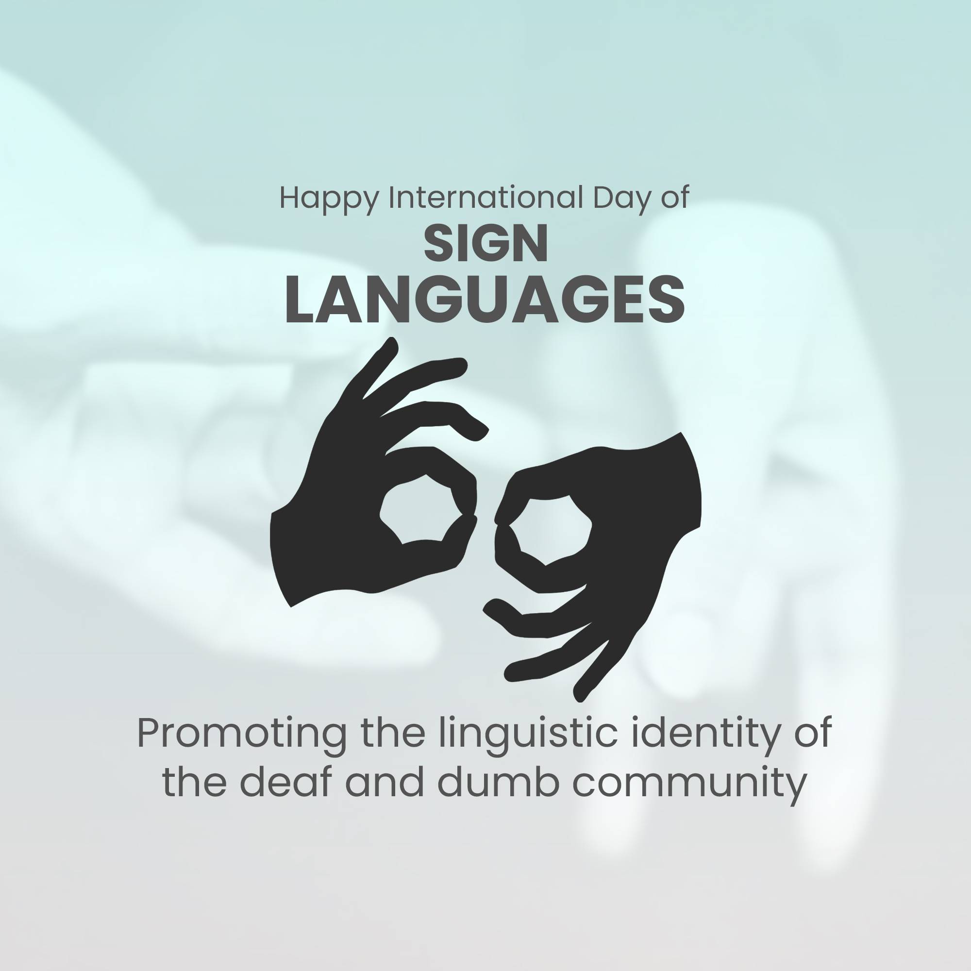 International Day of Sign Languages