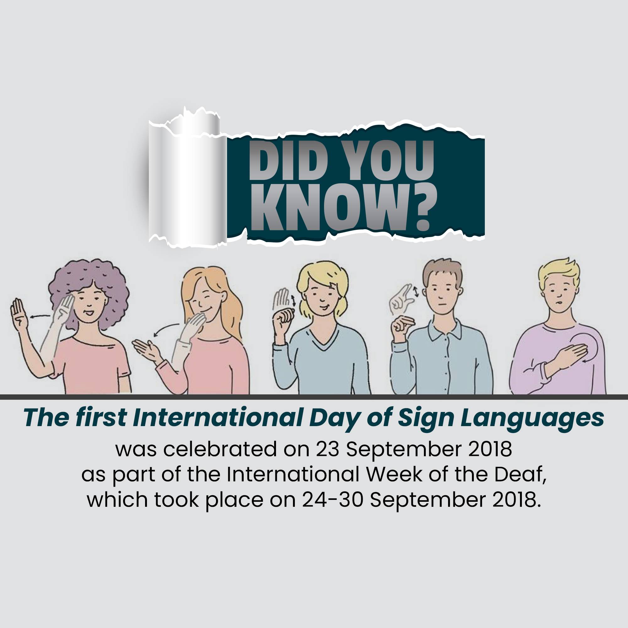 International Day of Sign Languages