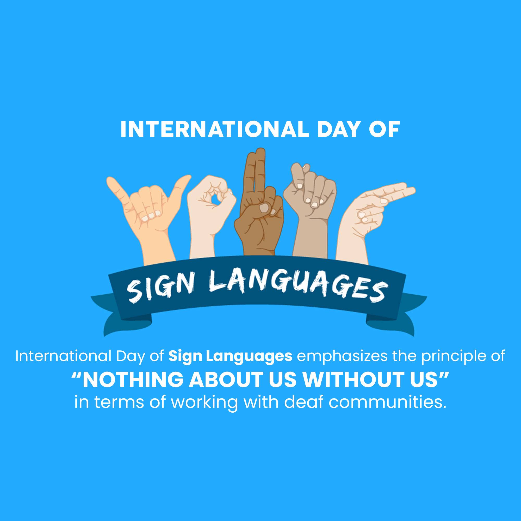 International Day of Sign Languages