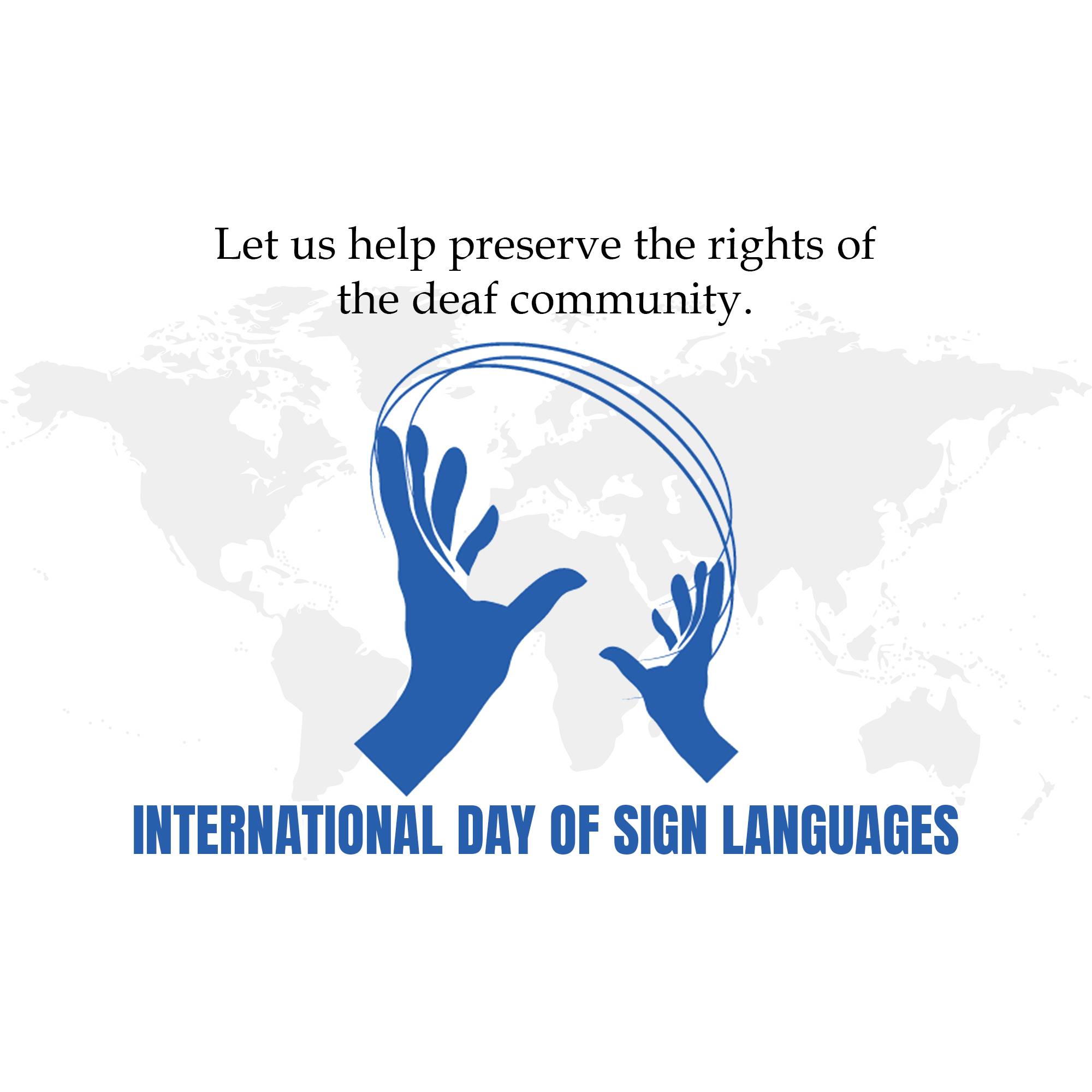 International Day of Sign Languages