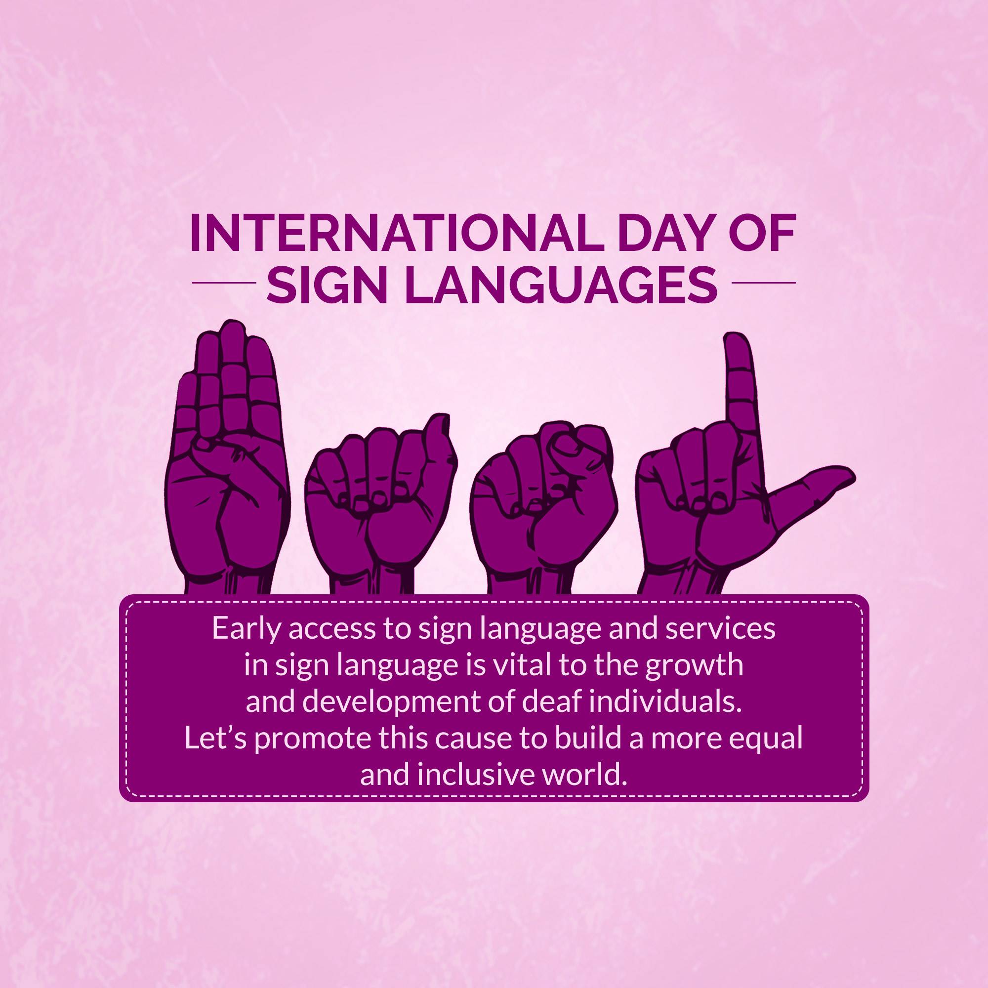 International Day of Sign Languages