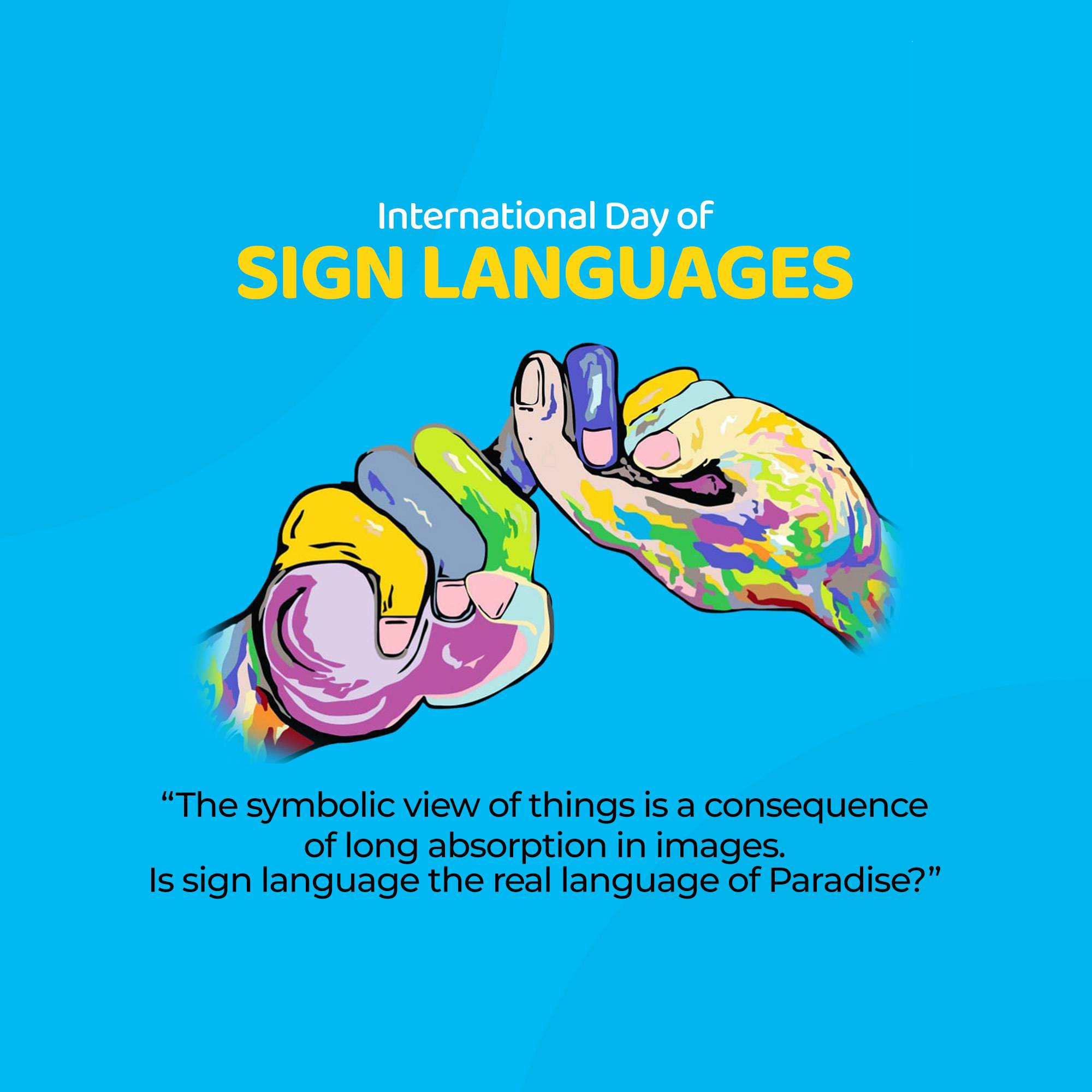 International Day of Sign Languages