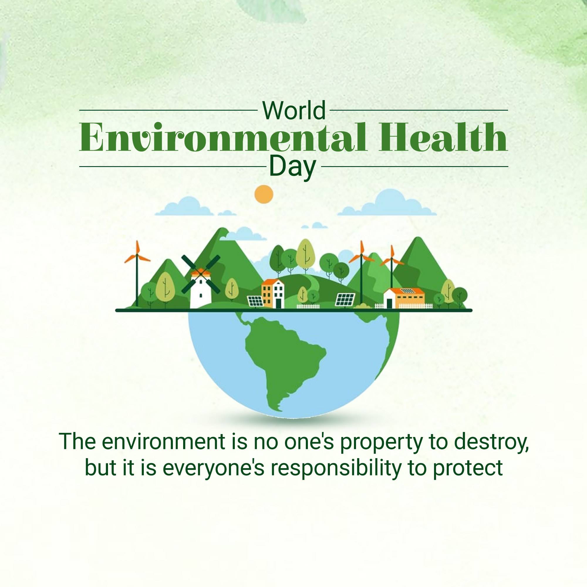 World Environmental Health Day