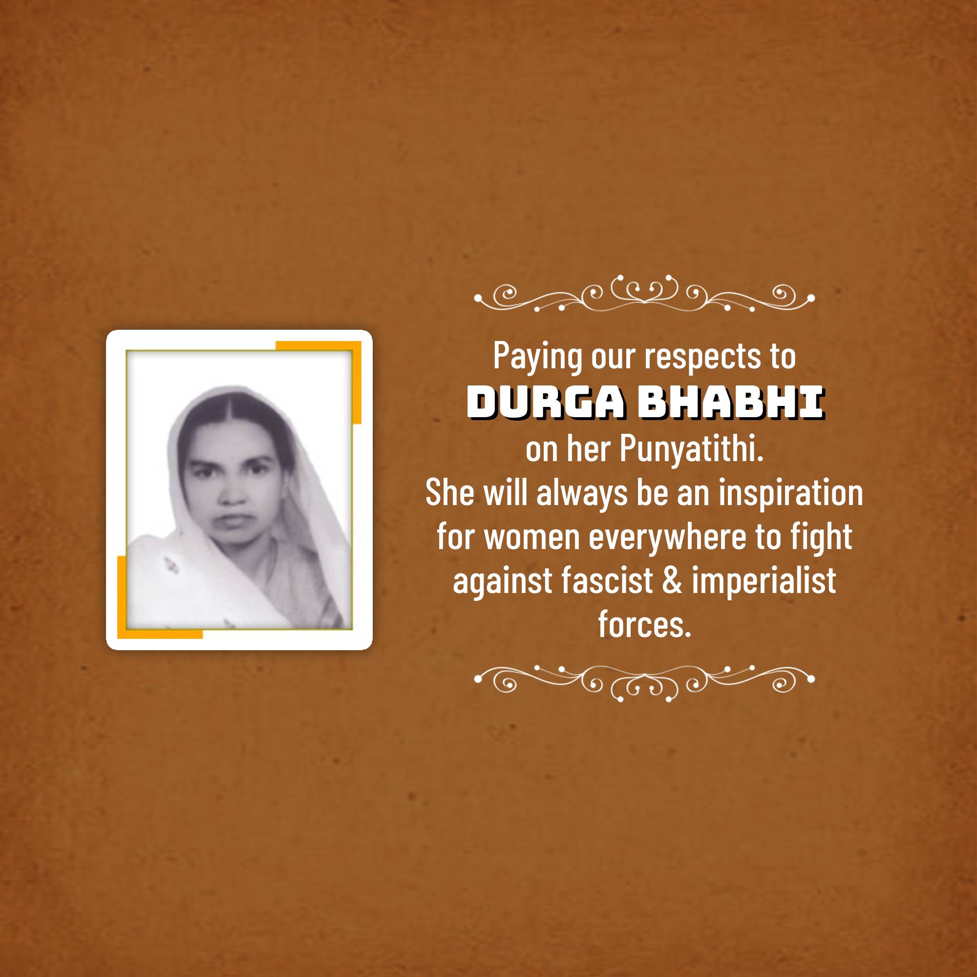 Durgawati Devi Punyatithi