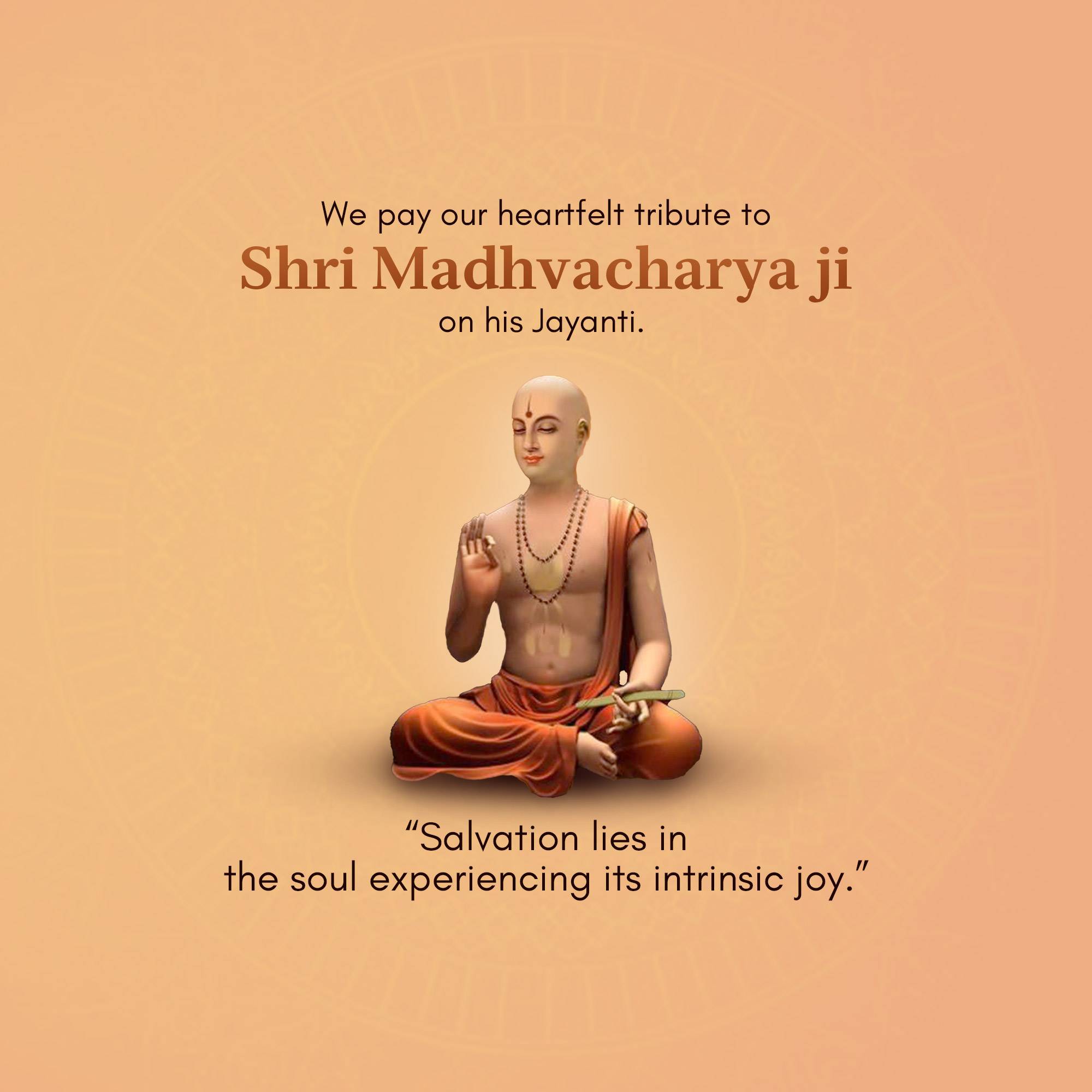 Madhvacharya Jayanti