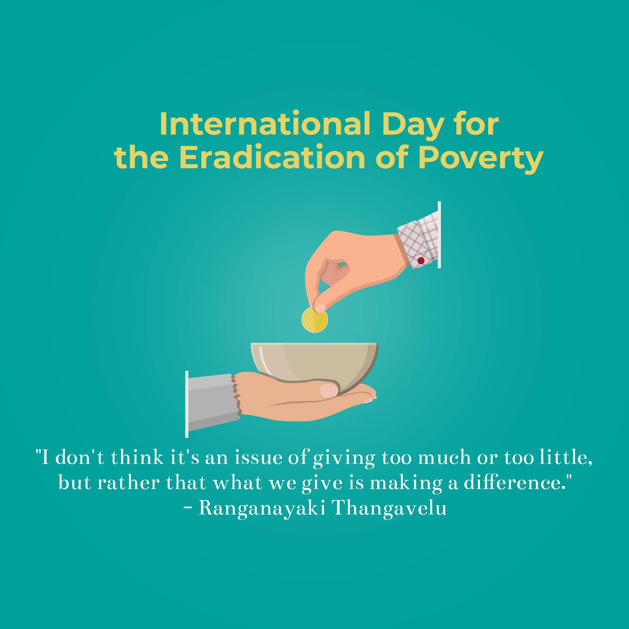 Day for the Eradication of Poverty