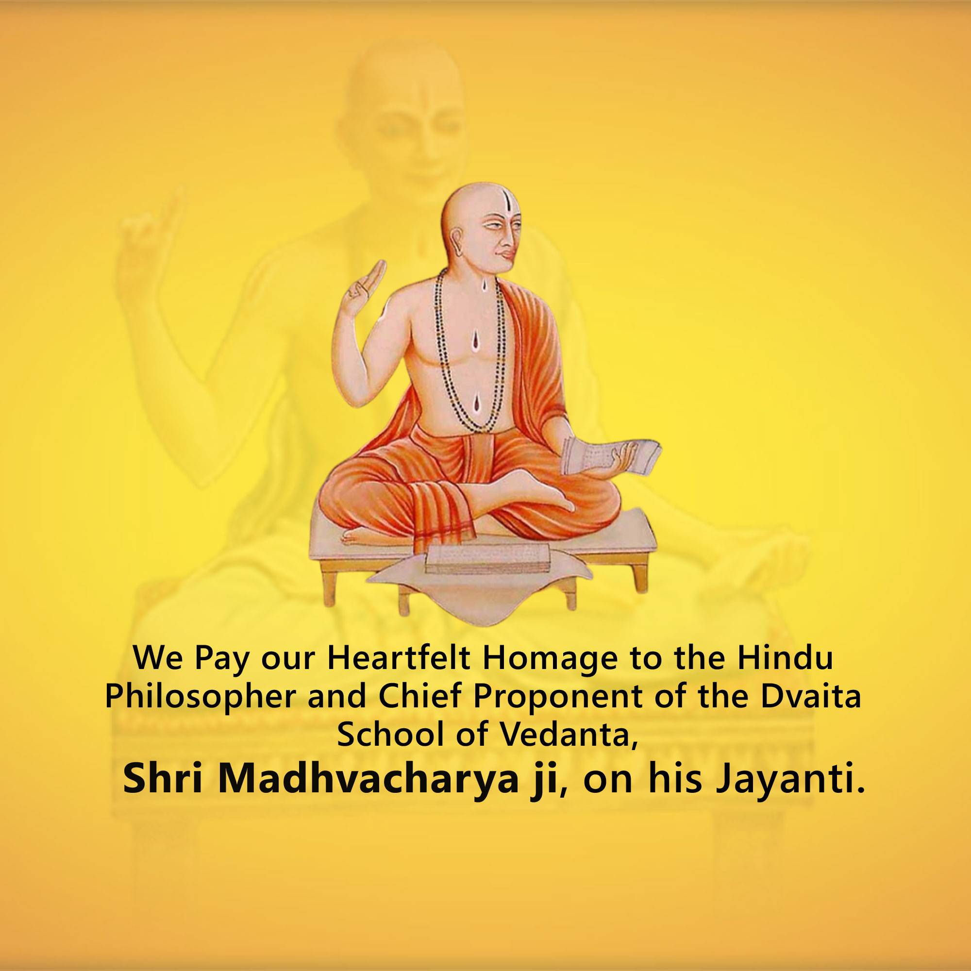 Madhvacharya Jayanti