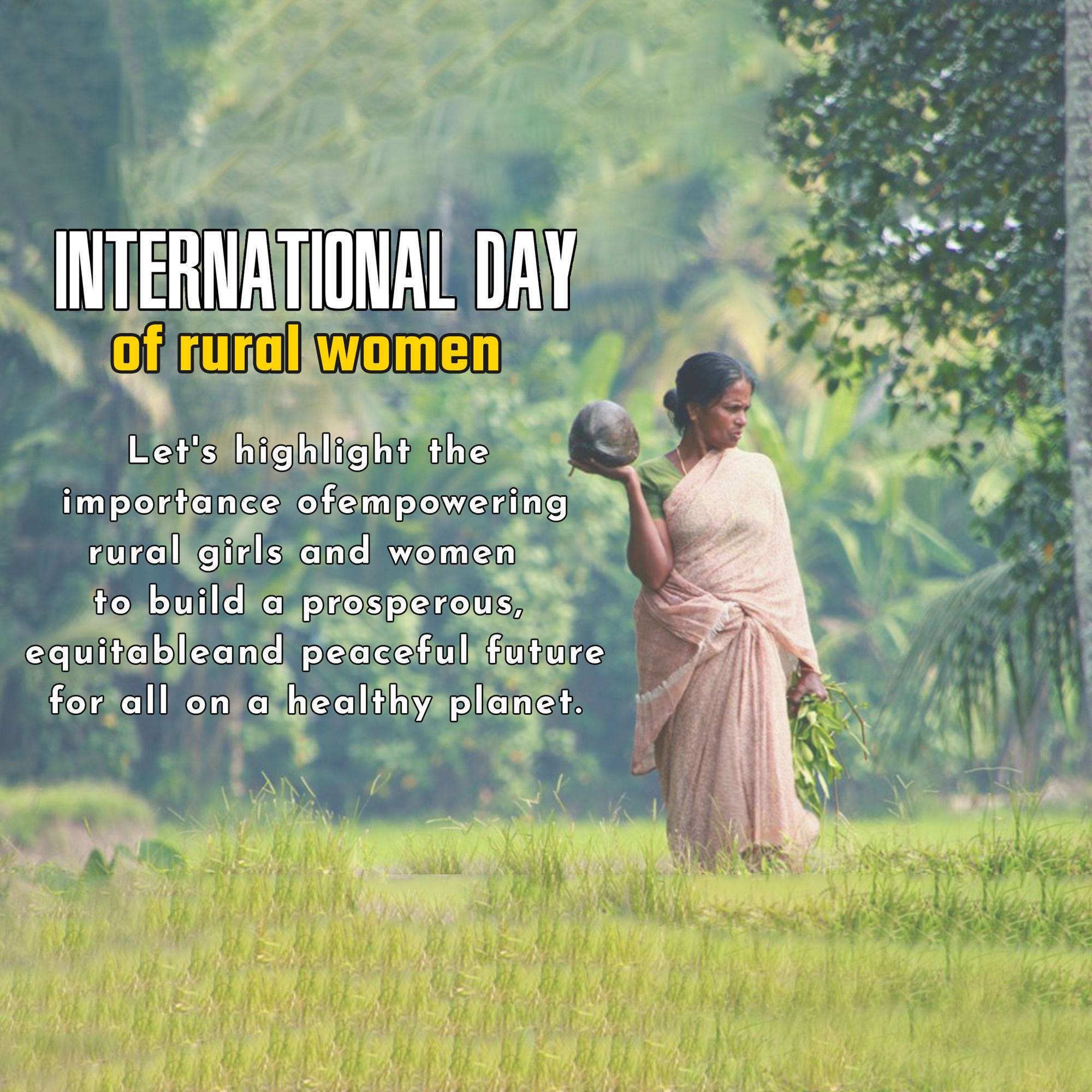 Day of Rural Women