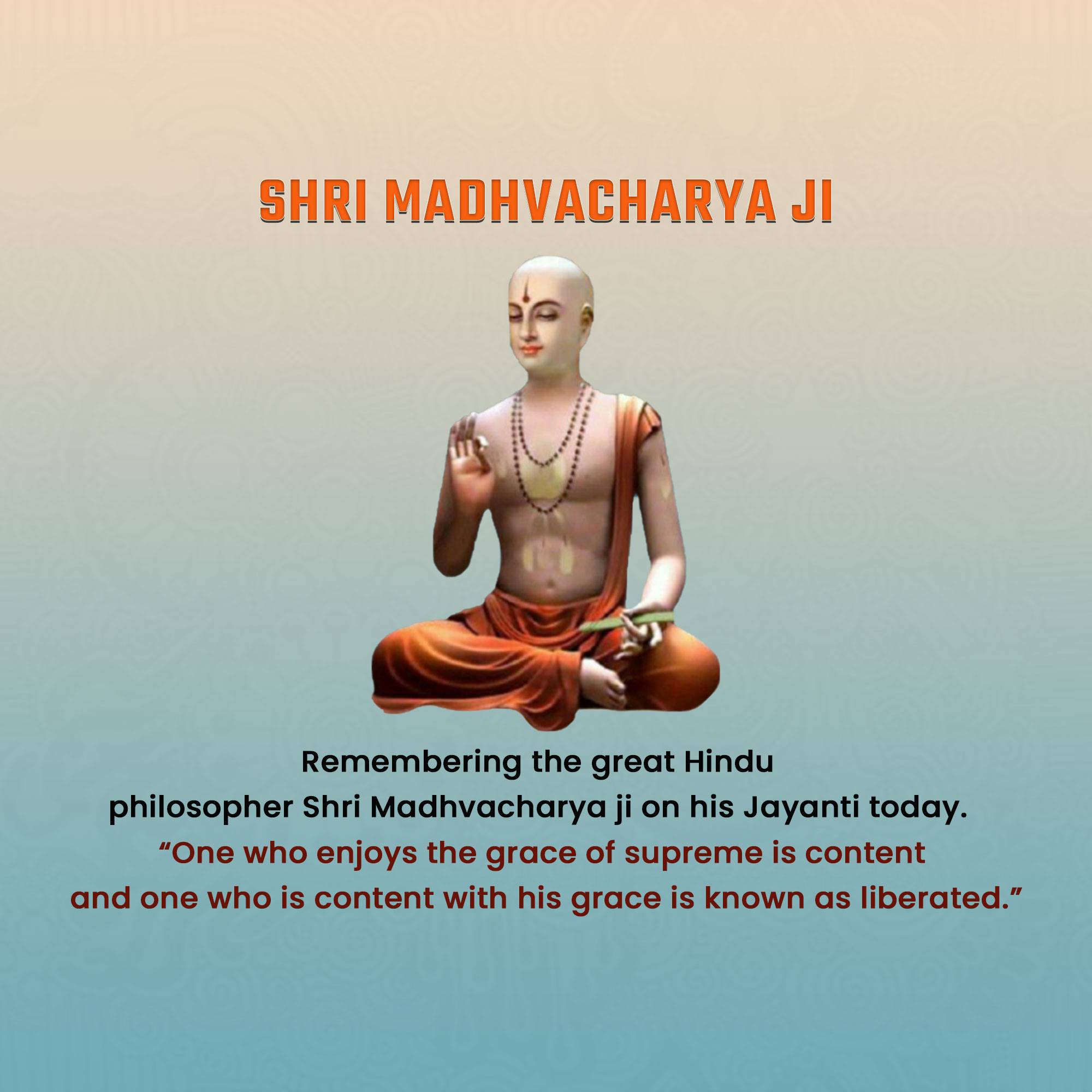 Madhvacharya Jayanti