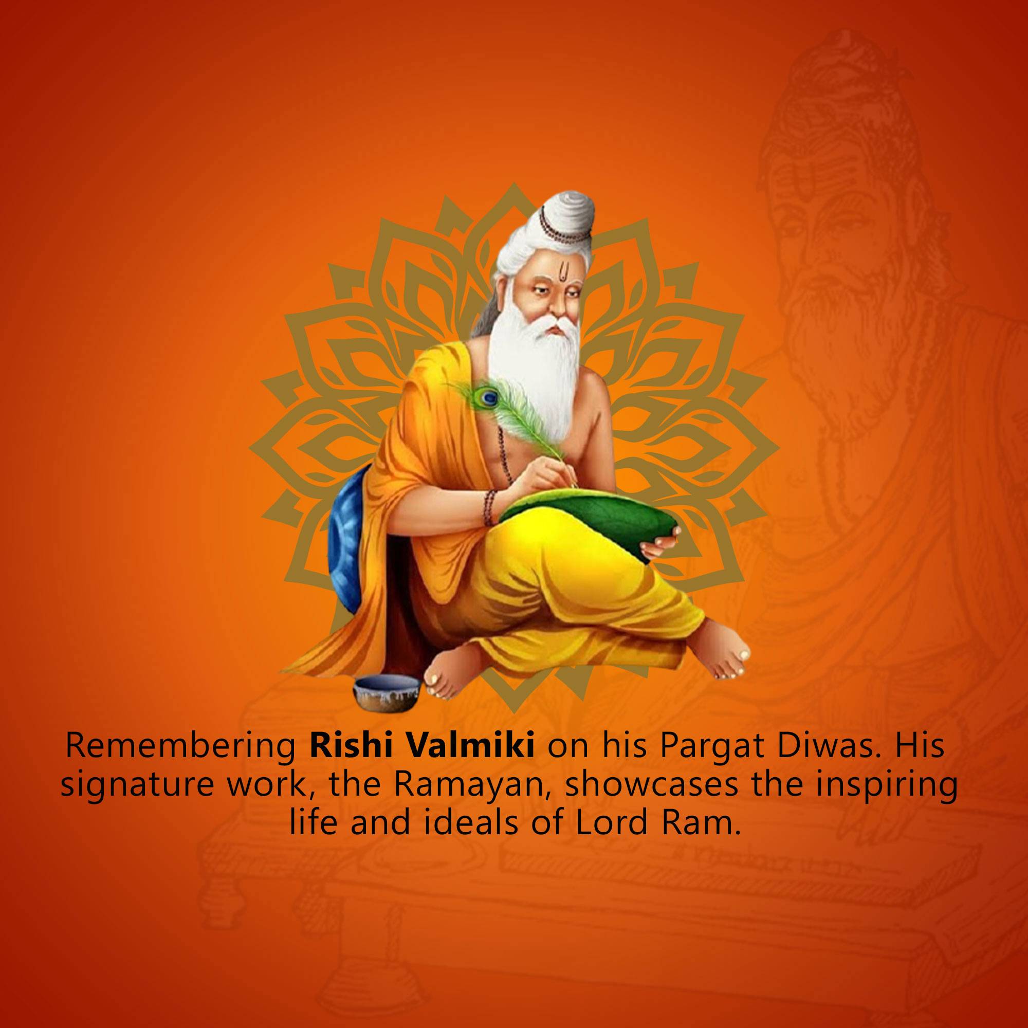 Valmiki Jayanti (Pargat Diwas)