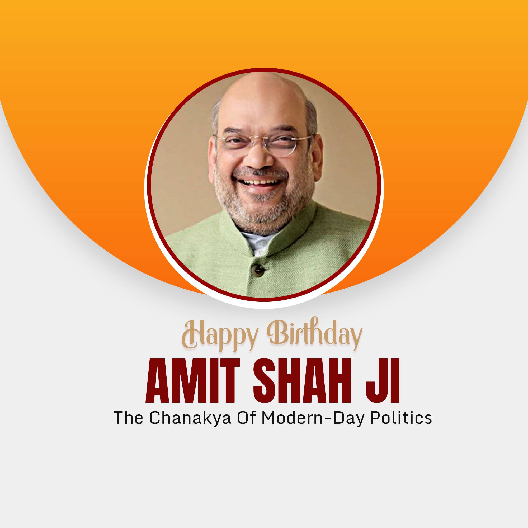 Amit Shah | Birthday