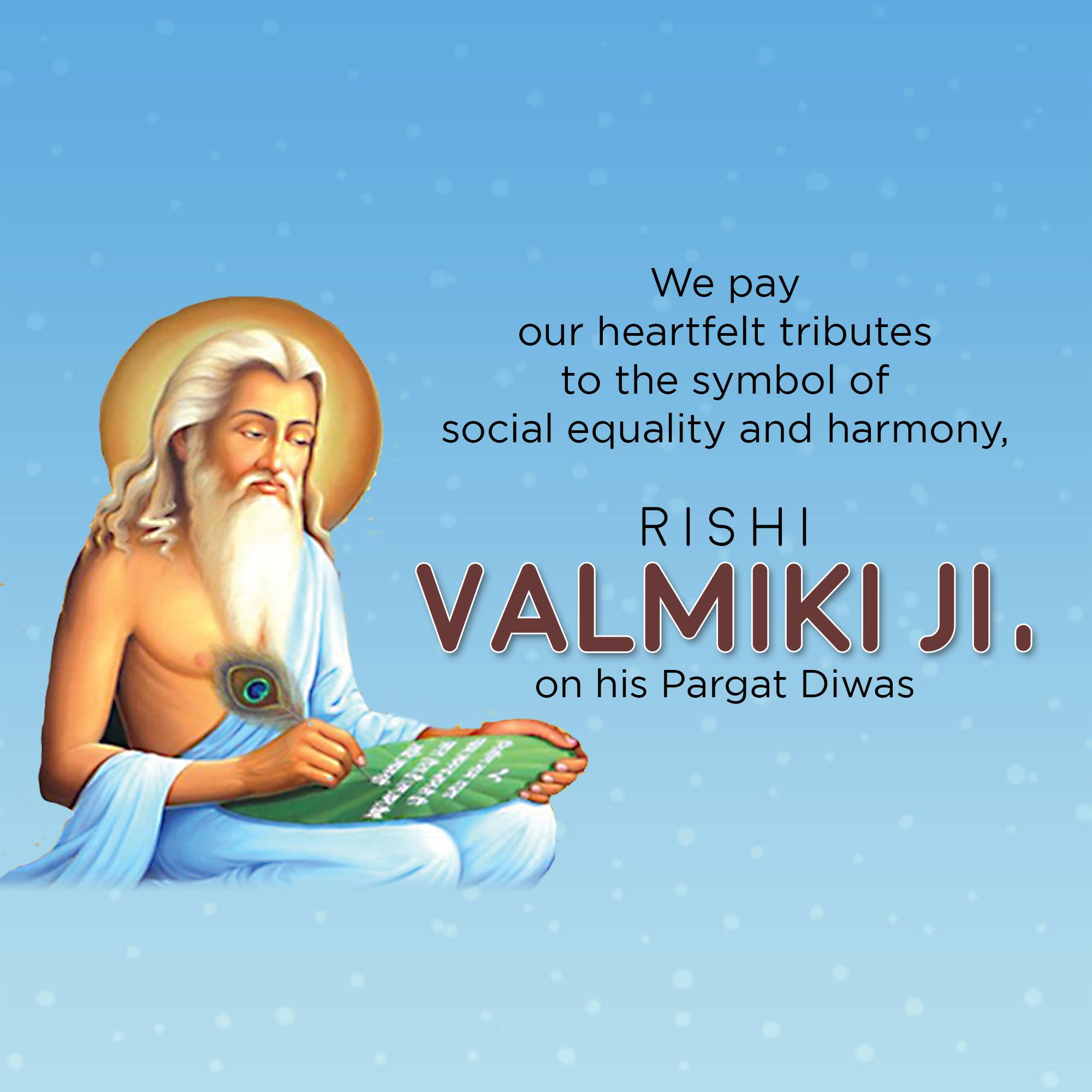 Valmiki Jayanti (Pargat Diwas)