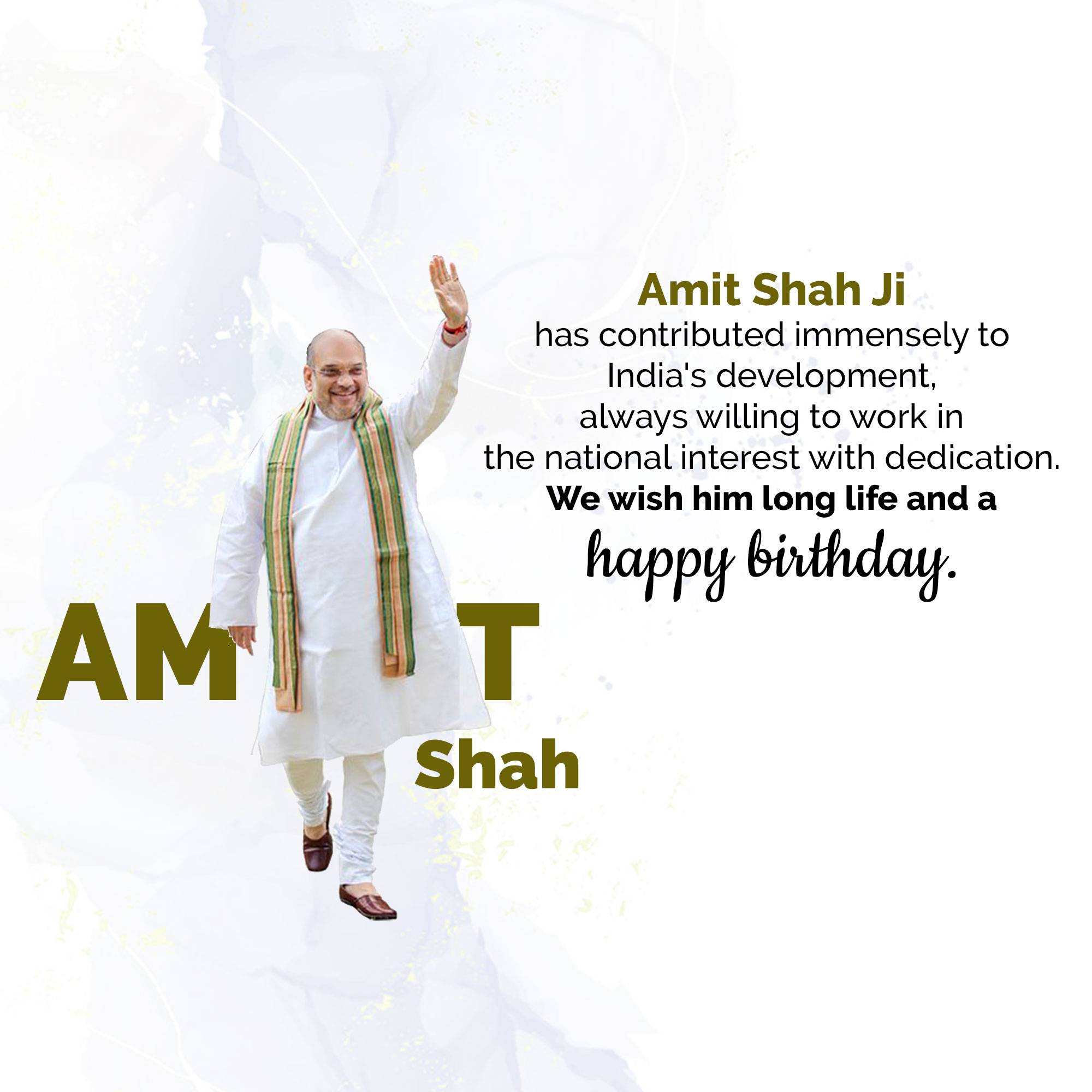 Amit Shah | Birthday